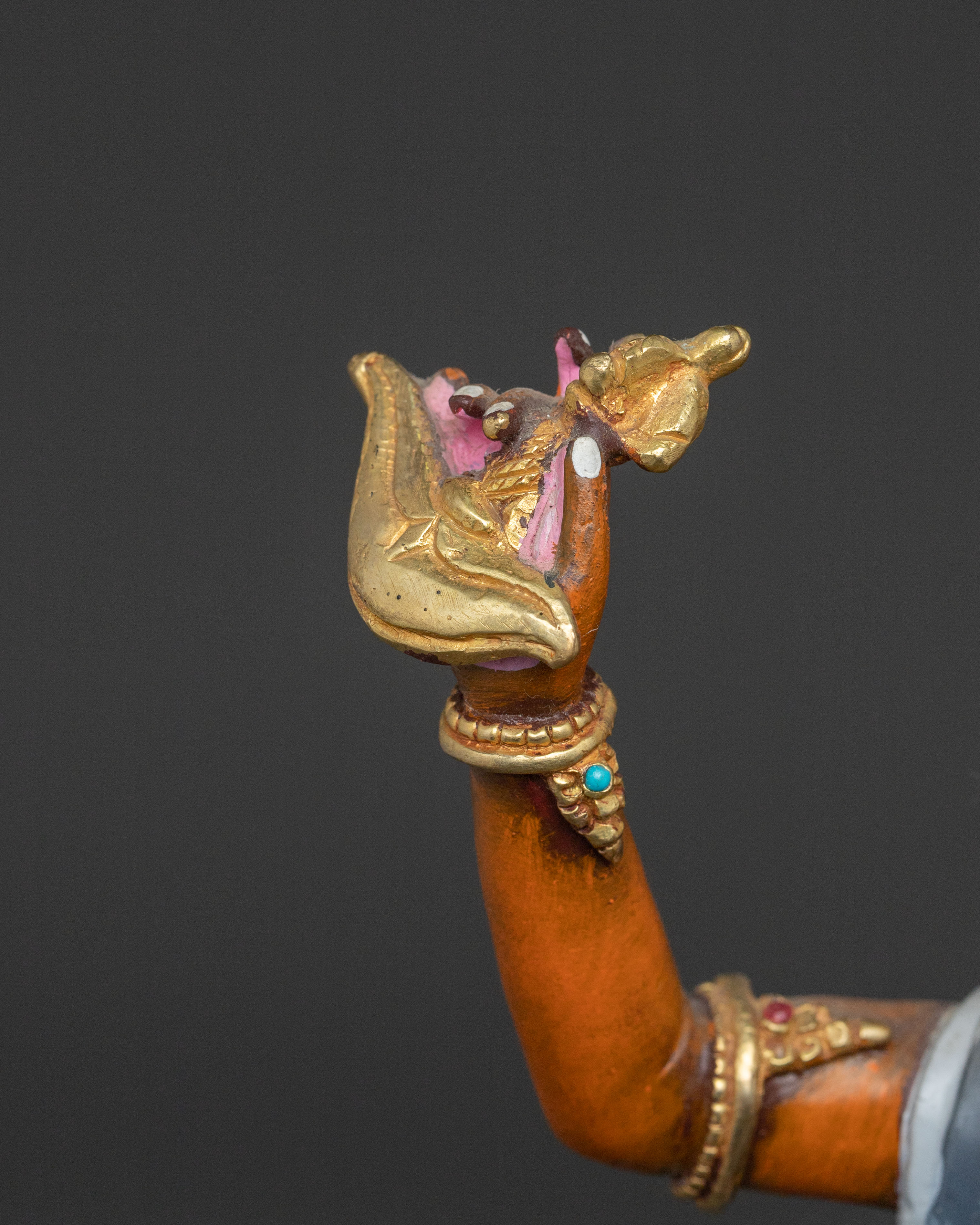 Troma Nagmo Fierce Statue | Black Wrathful Mother