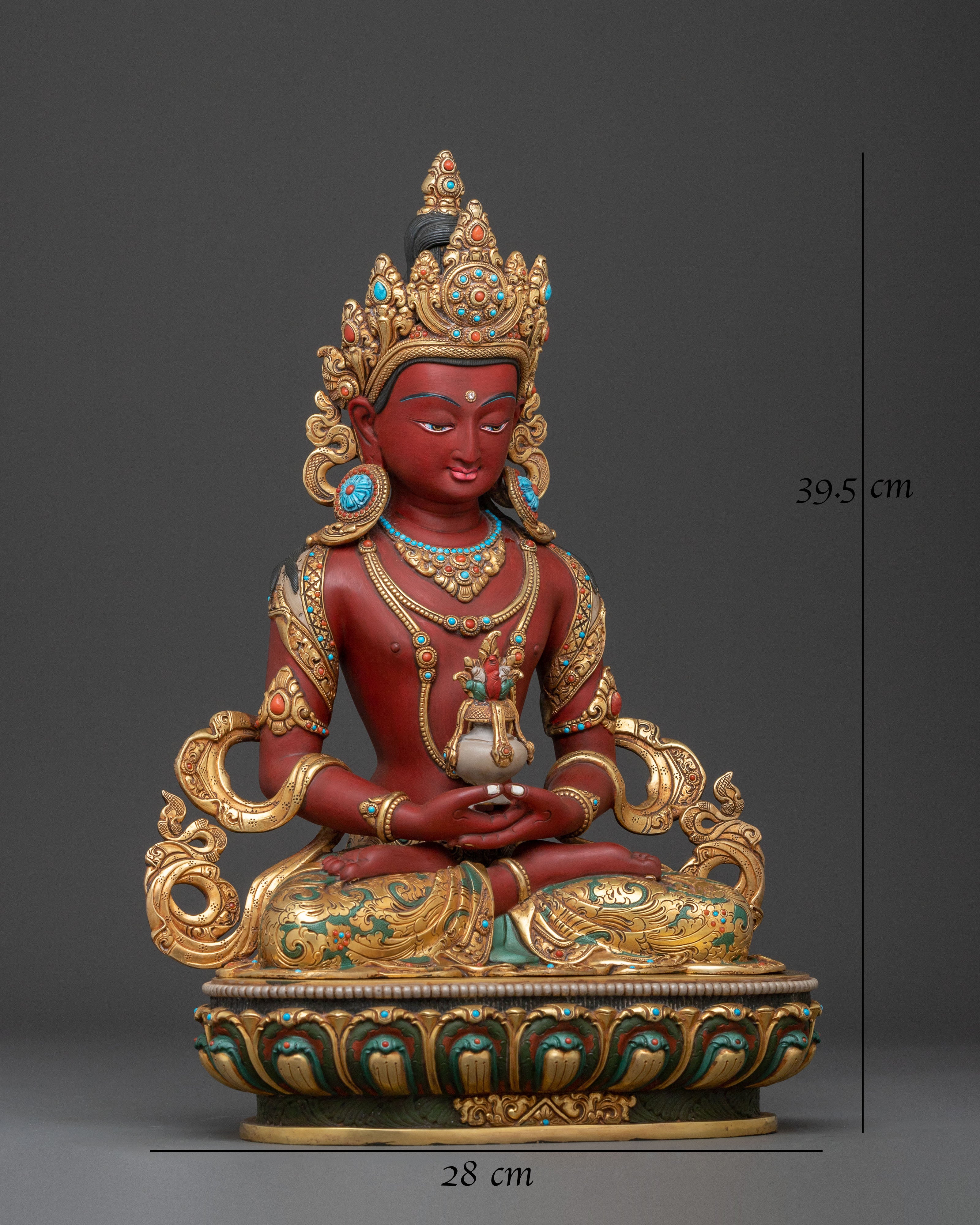 Handcrafted Amitayus Statue | Symbol of Longevity