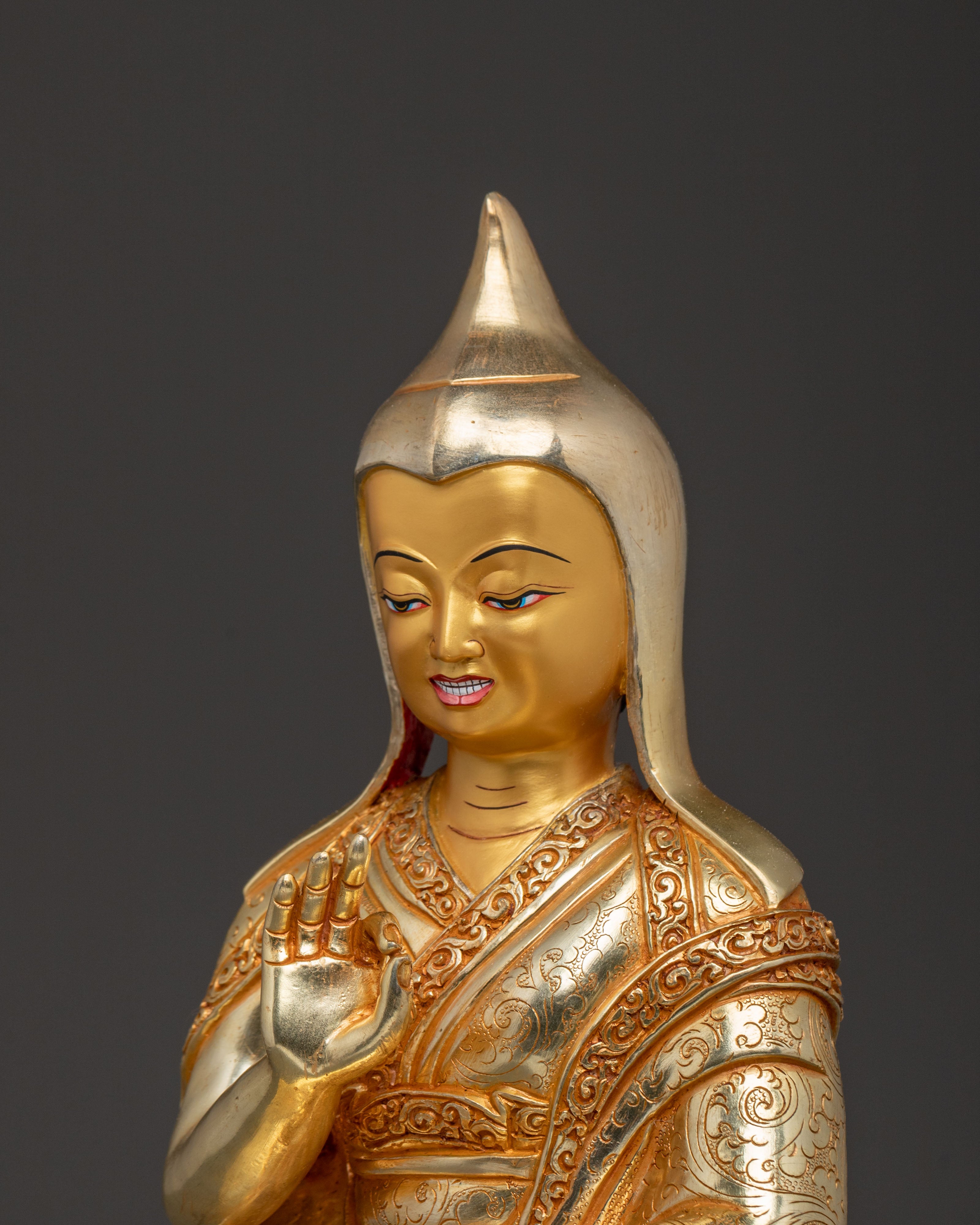 Shantarakshita Spiritual Master Statue | Home Decor