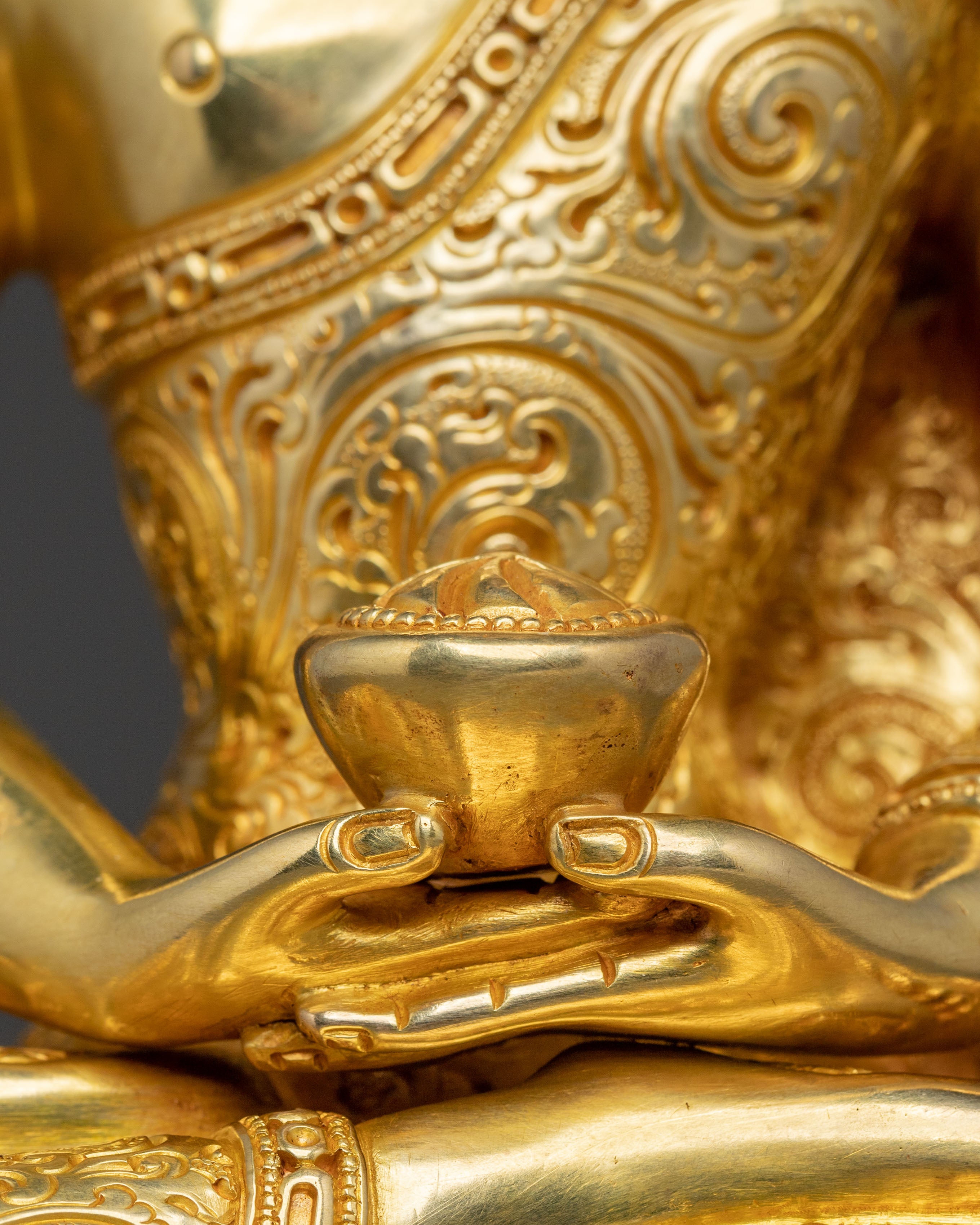 Sacred Amitabha Buddha Statue | Traditional Figurine