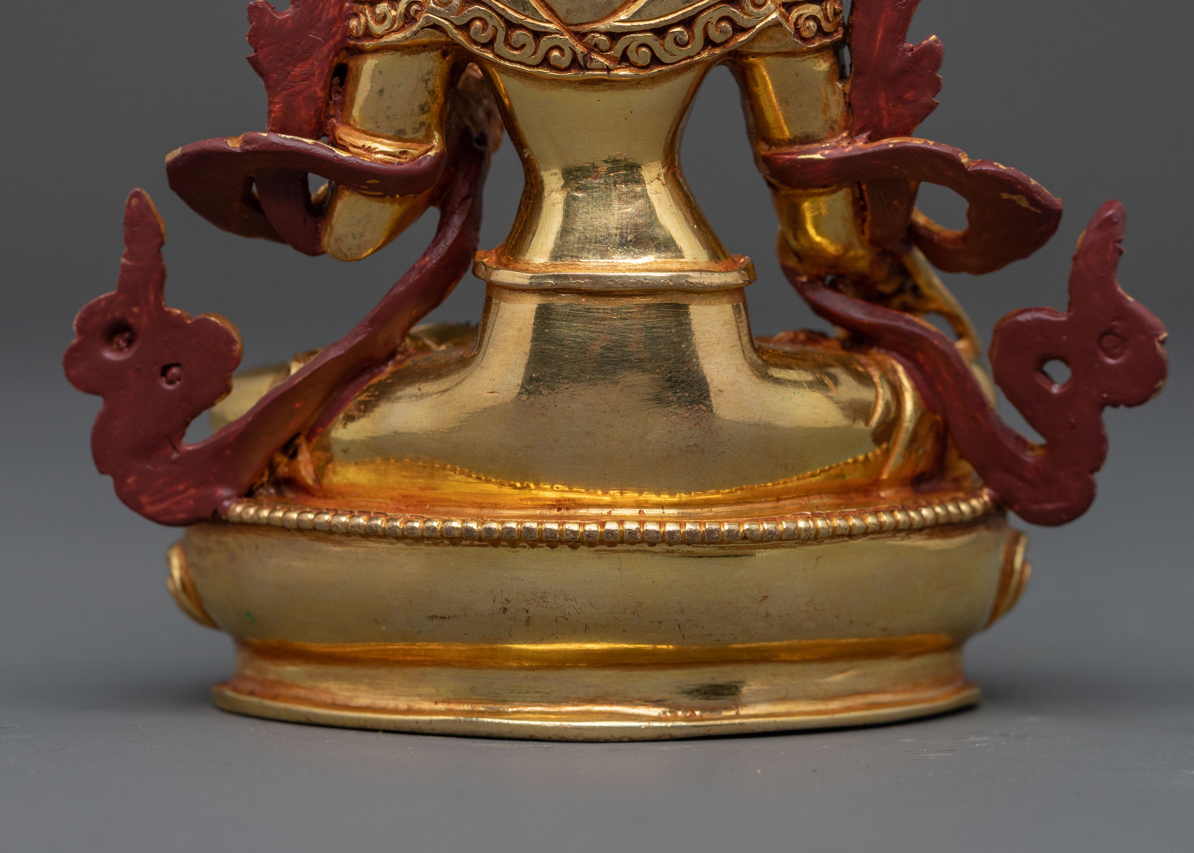 Handcrafted White Tara Statue | Healing Compassion