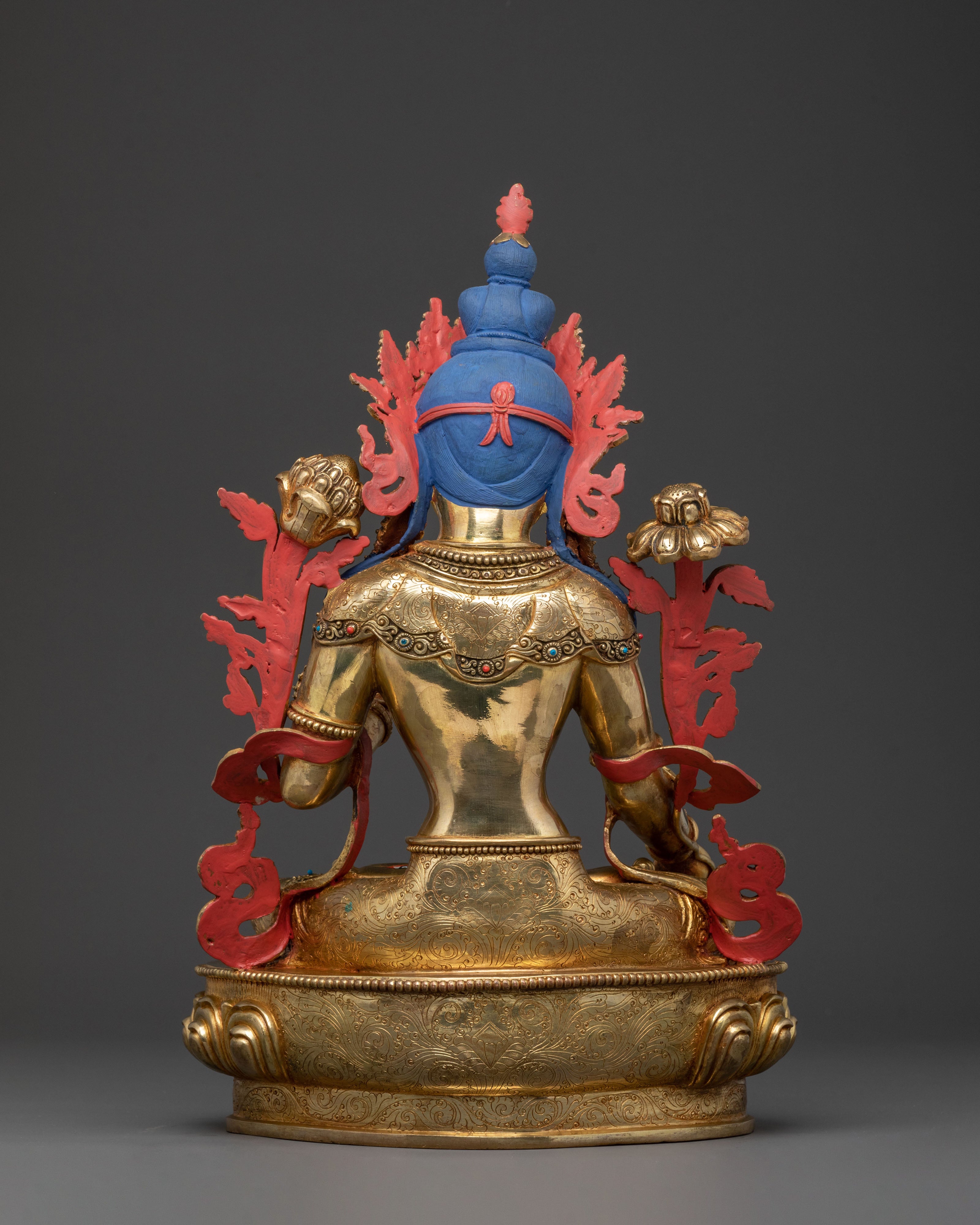 Handcrafted White Tara Statue | Altar Home Decor