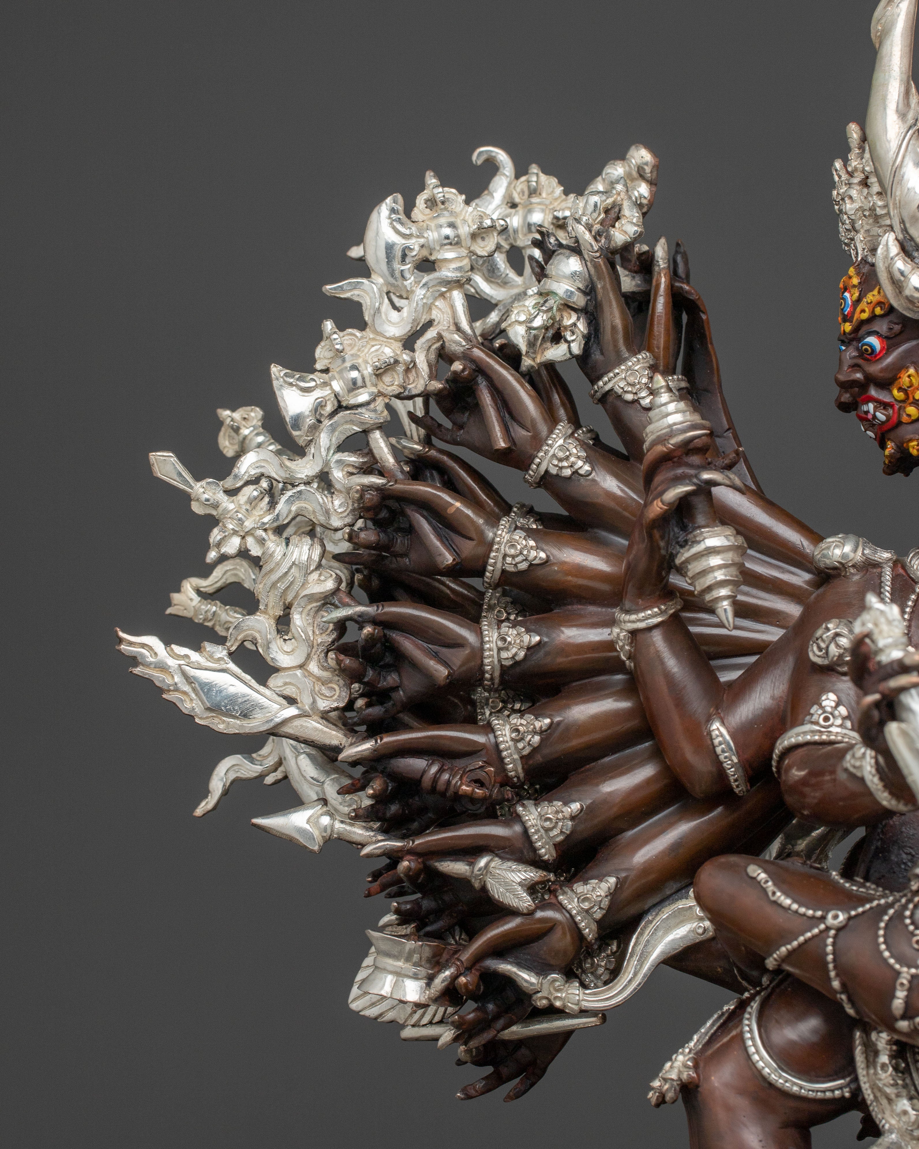 Yamantaka Wrathful Statue | Altar Decor