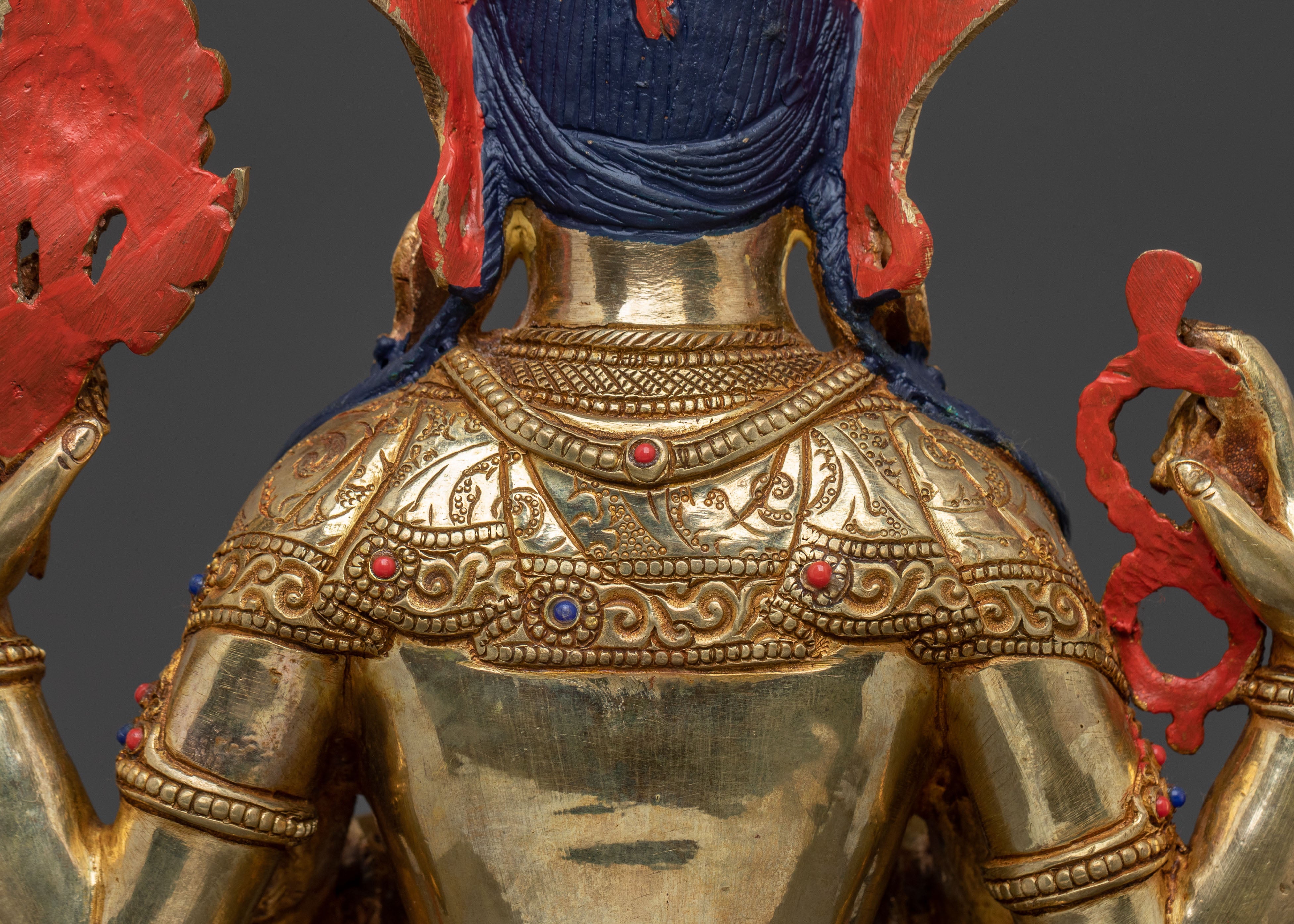 Handcrafted Chenrezig Bodhisattva Statue | Home Decor