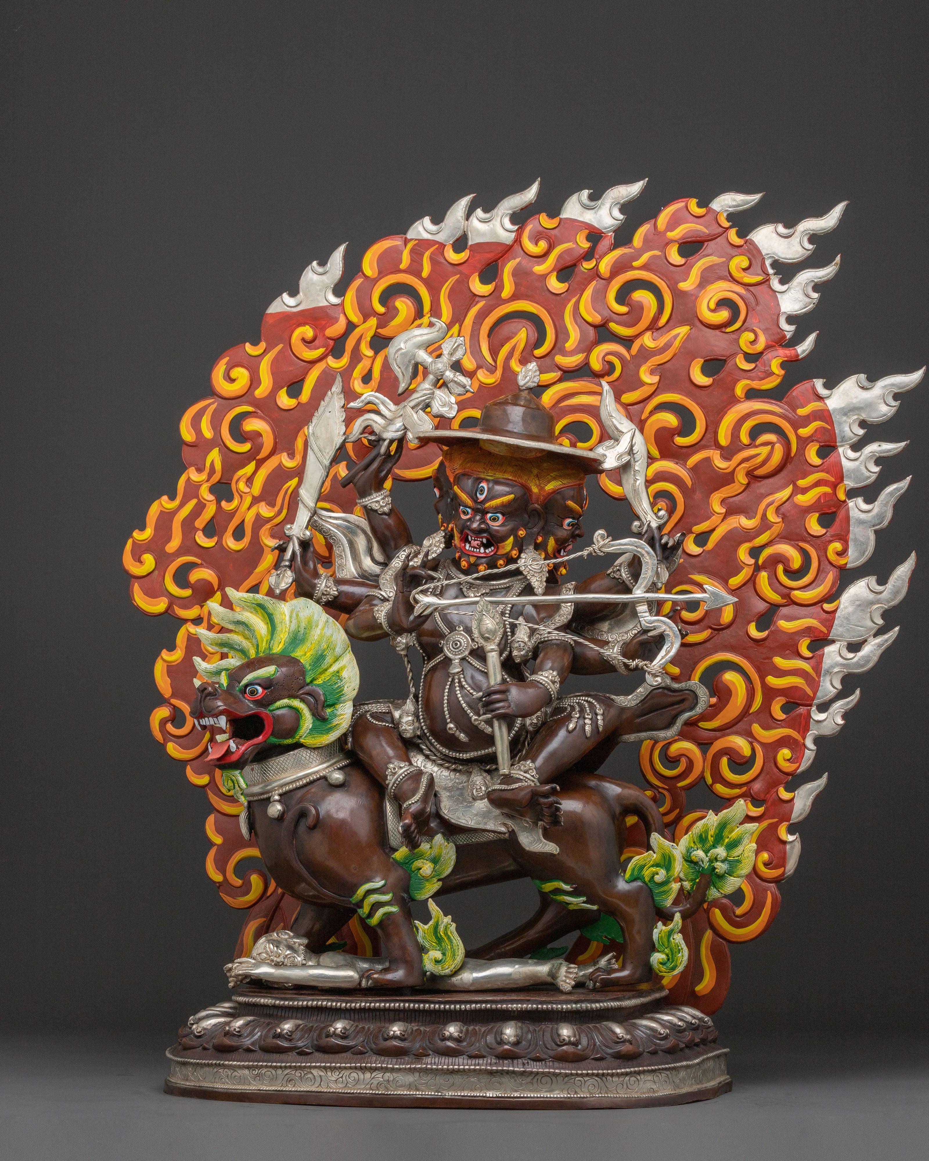 Pehar Gyalpo Tibetan Statue | Spiritual Figure