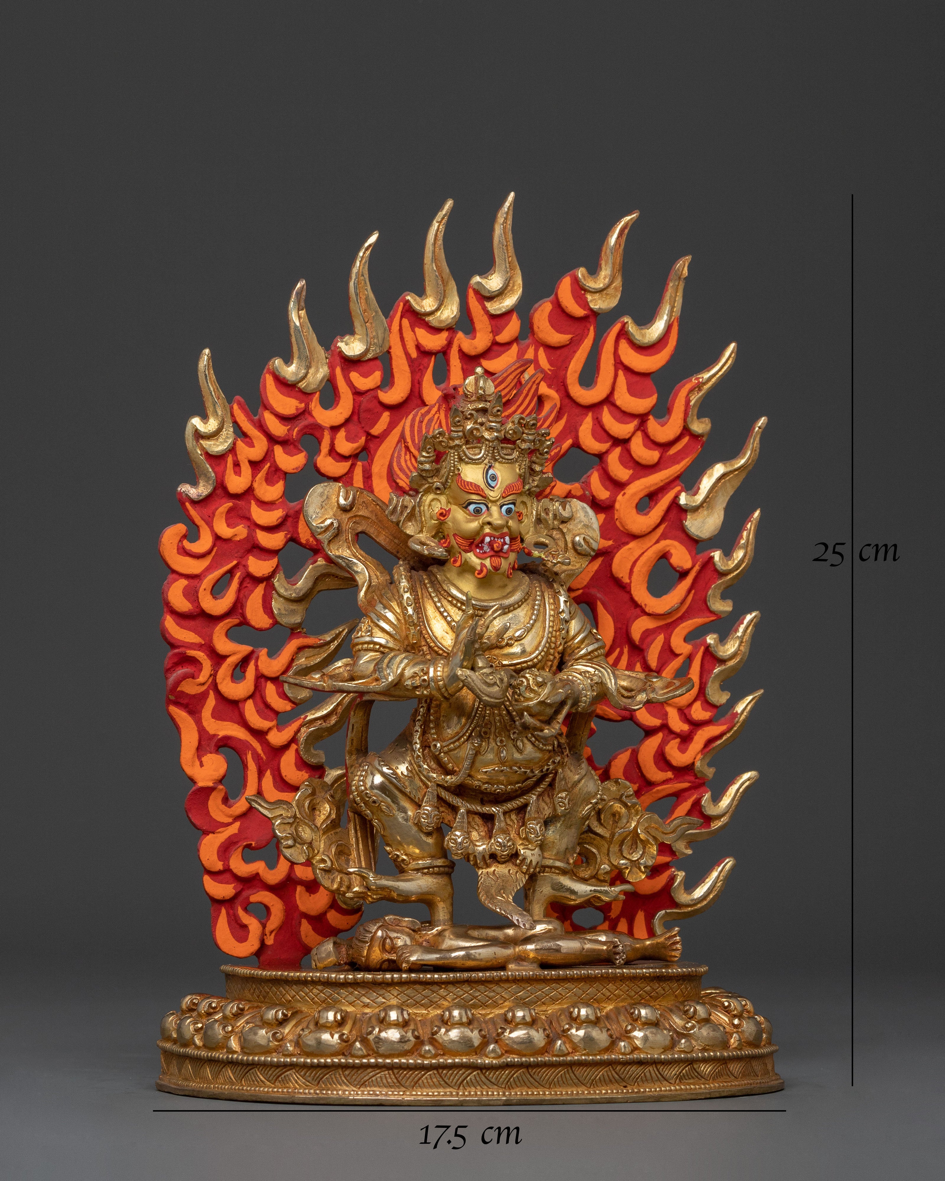 Guardian Figurine of Shakya Mahakala | Sacred Tibetan Protector