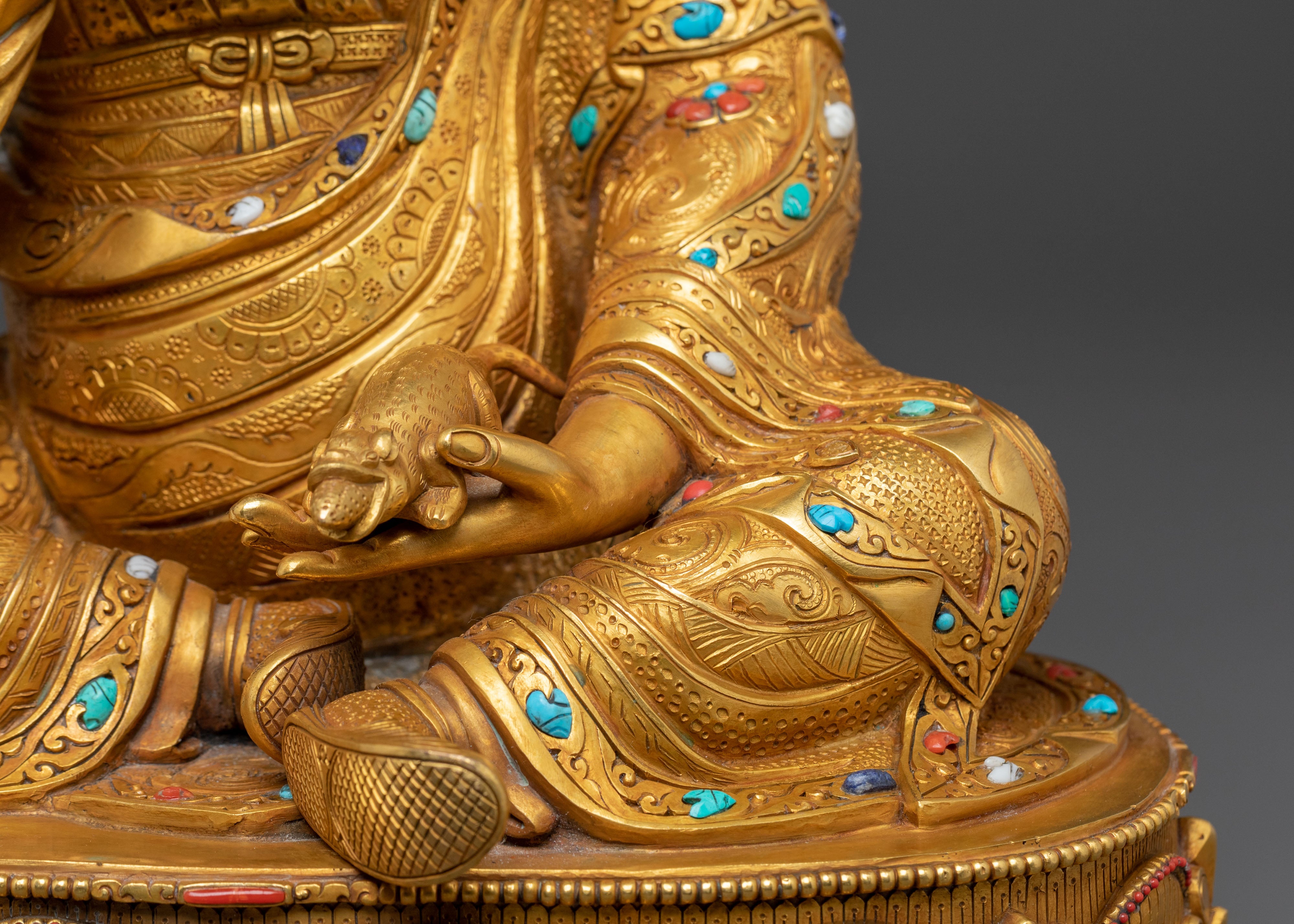 Guru Norlha Spiritual Statue | Symbol of Wealth Bestowing