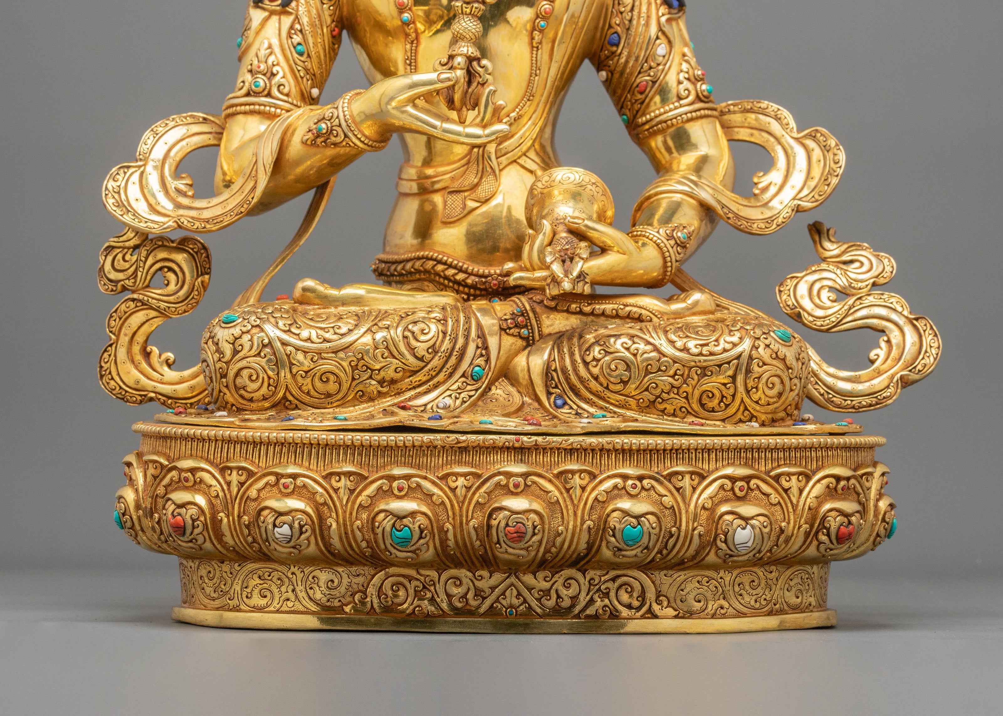 Hand-Carved Vajrasattva Statue | Deity of Purification