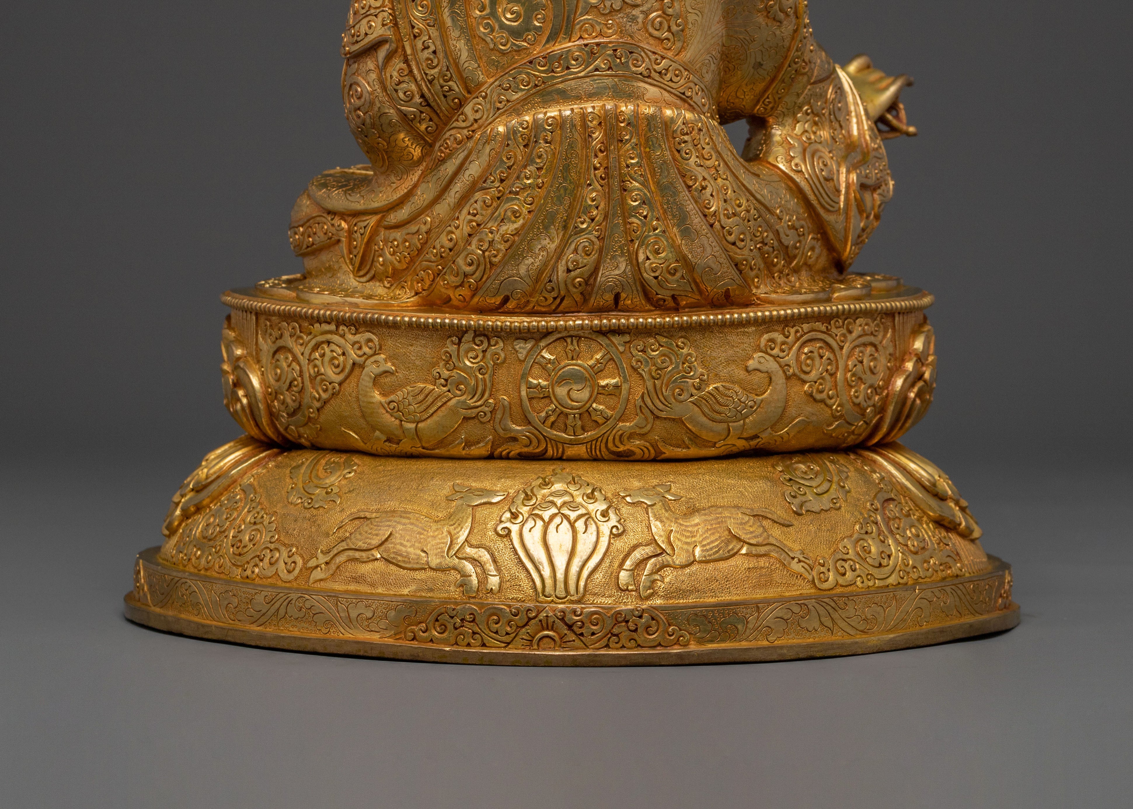 Handmade Guru Rinpoche Statue | Spiritual Protector