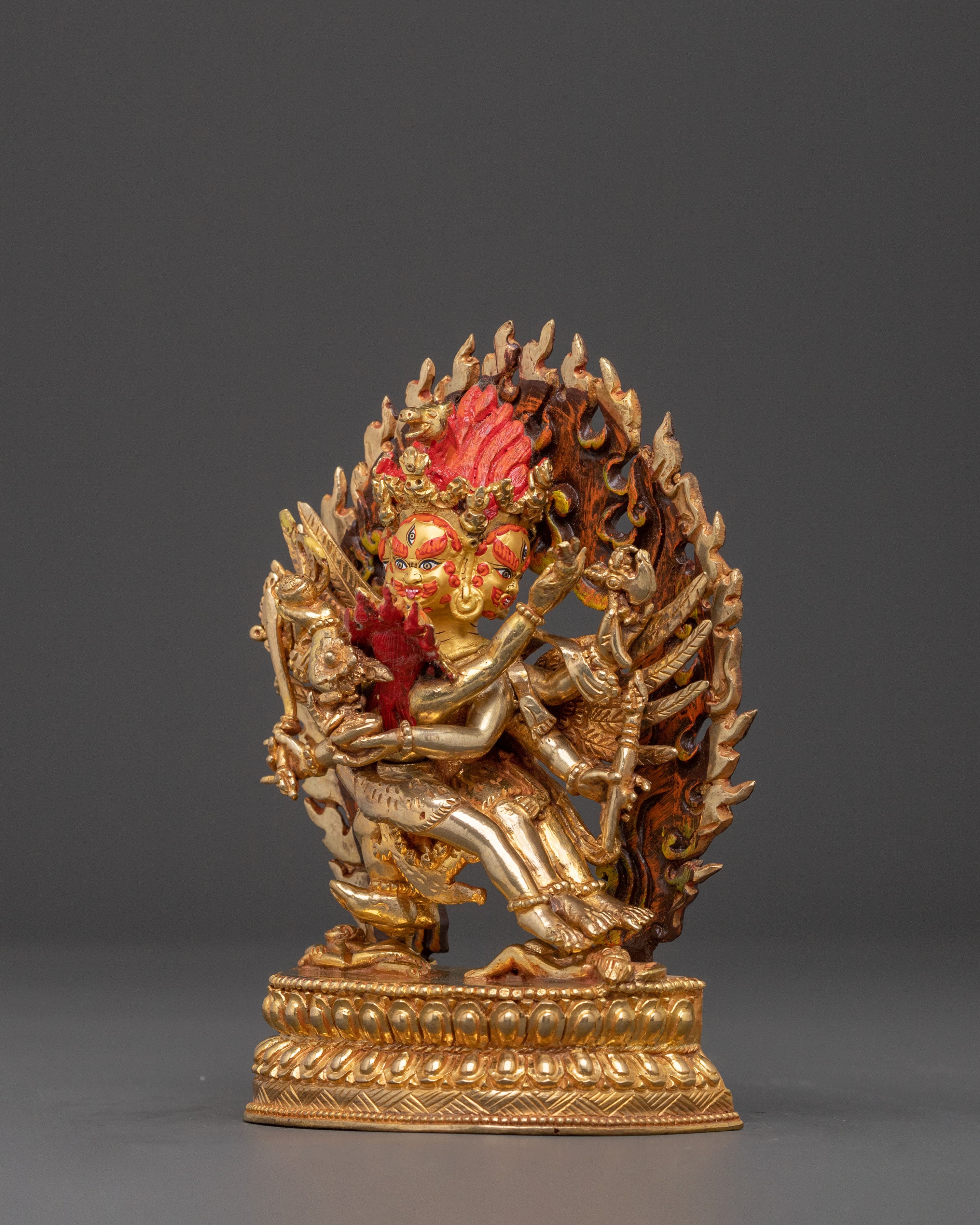 Hayagriva Wrathful Figure | Handcrafted Protector Statue