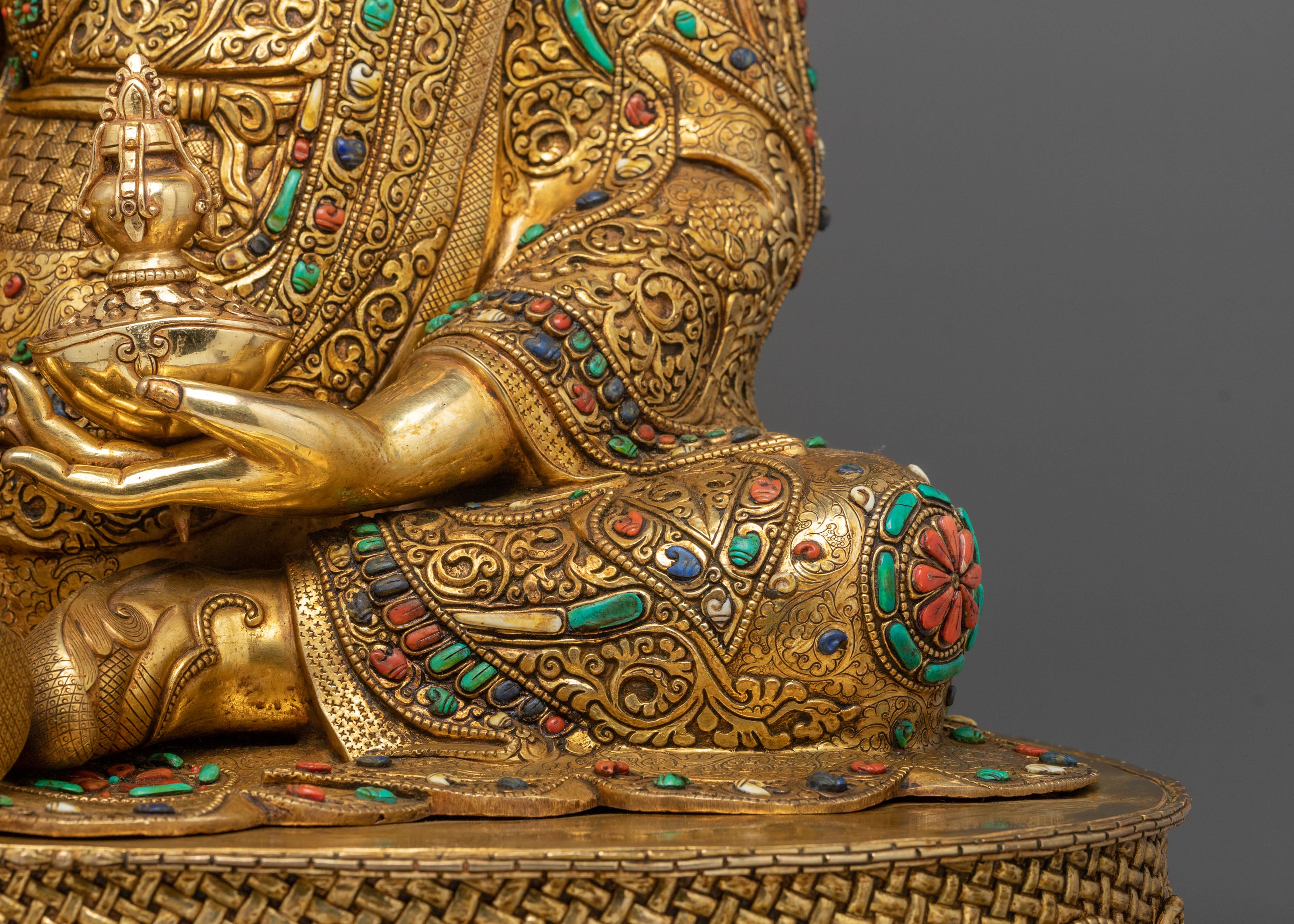 Guru Rinpoche Statue of Spiritual Learning | Home Decor