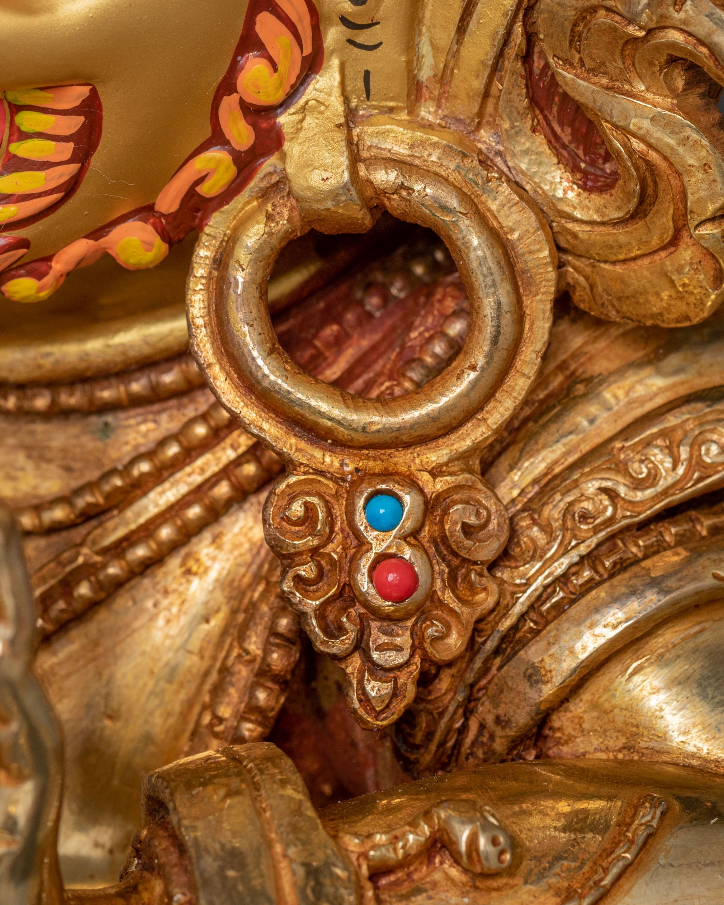 Vajrapani Wrathful Blessing Statue