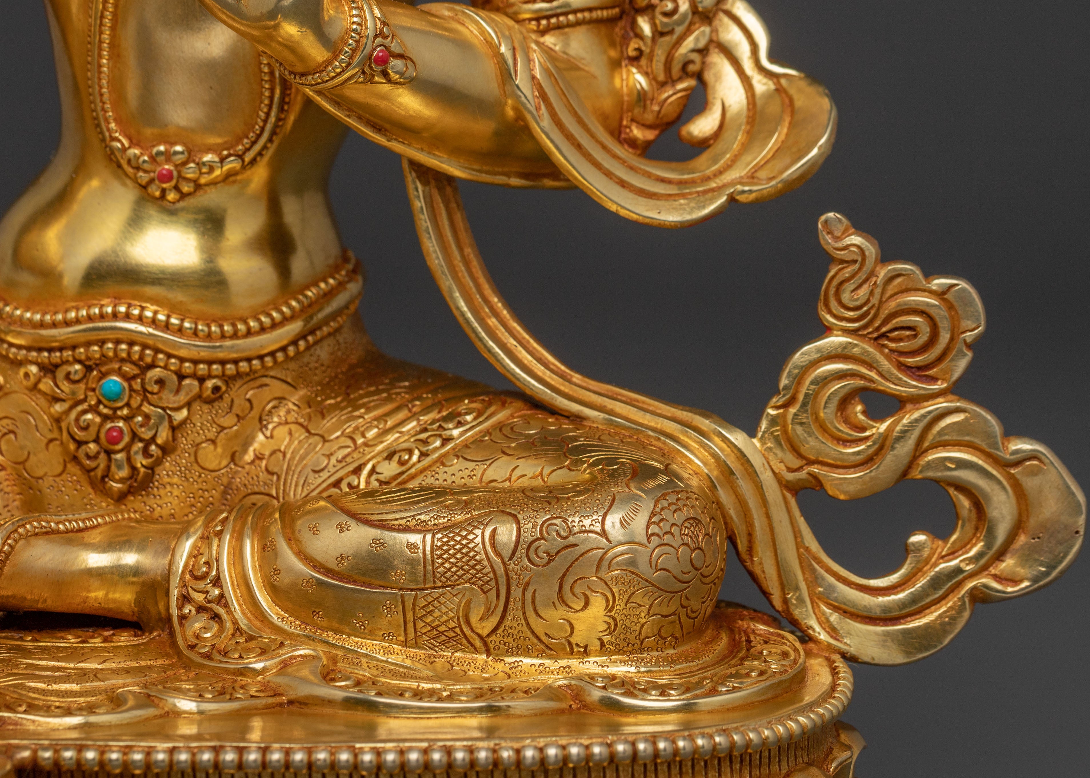 Green Tara Goddess Statue | Liberation Icon for Altar