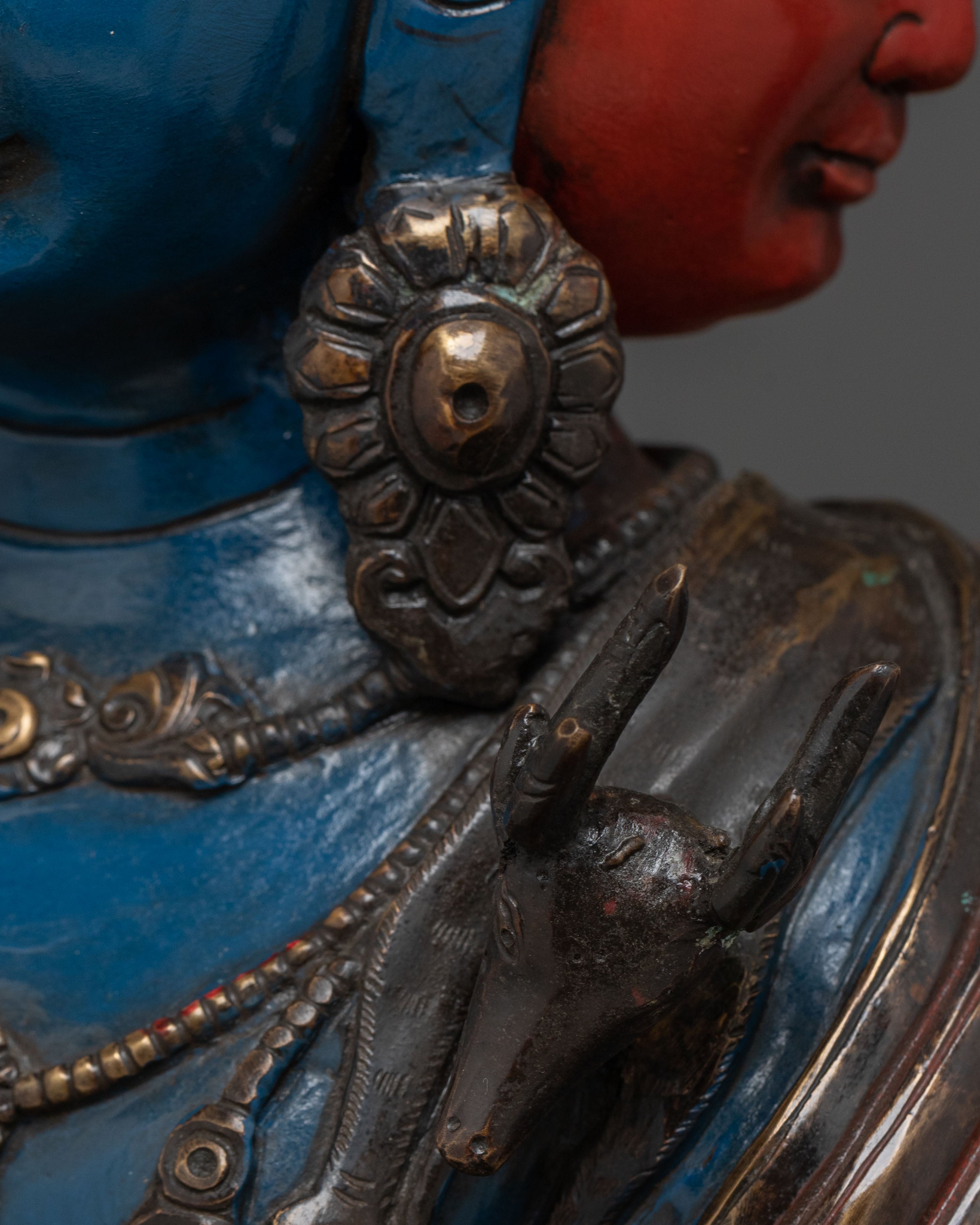 Lokeshwor Traditional Figurine in Pure Copper