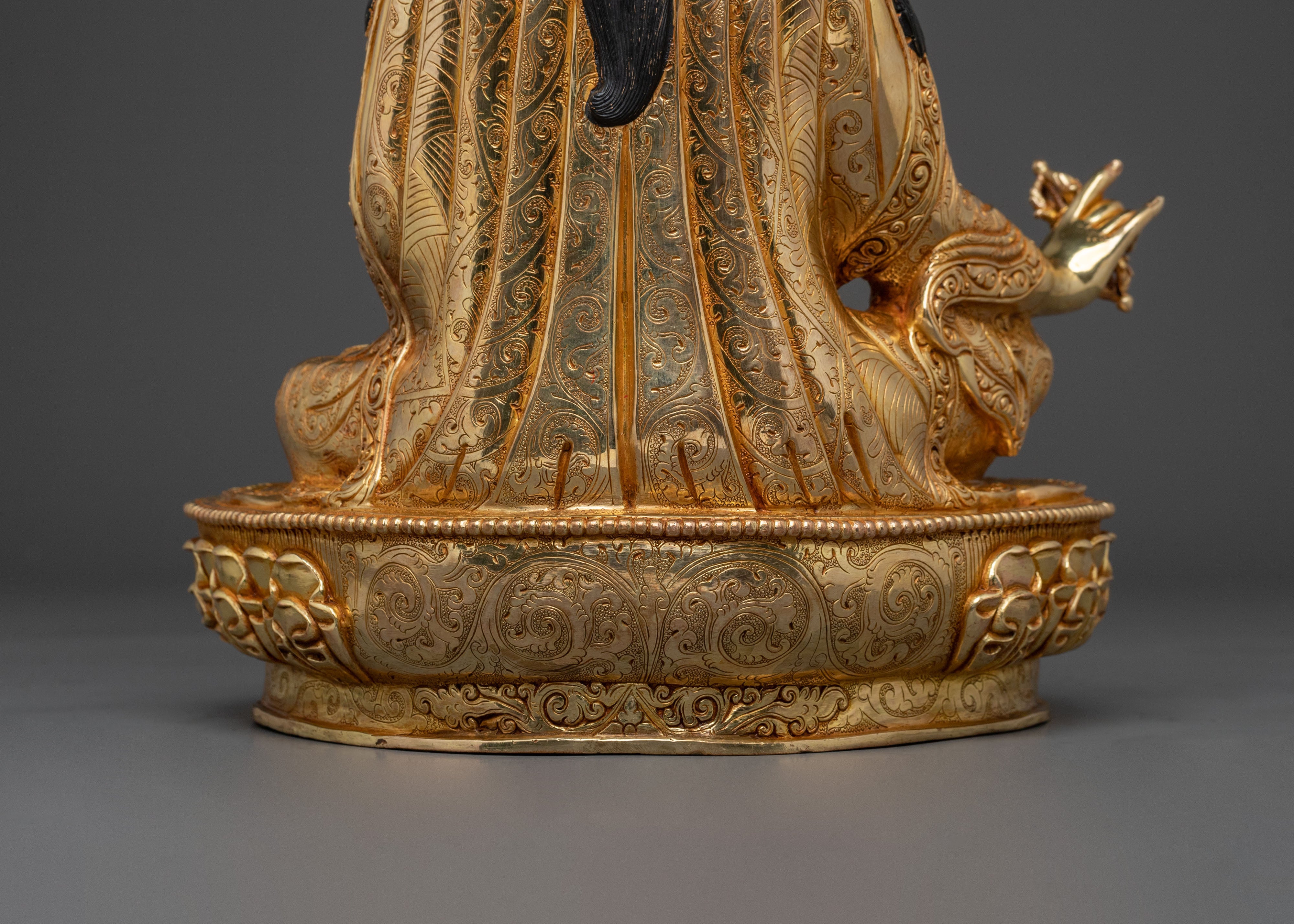 Handmade Sculpture of Guru Rinpoche | Symbol of Enlightened