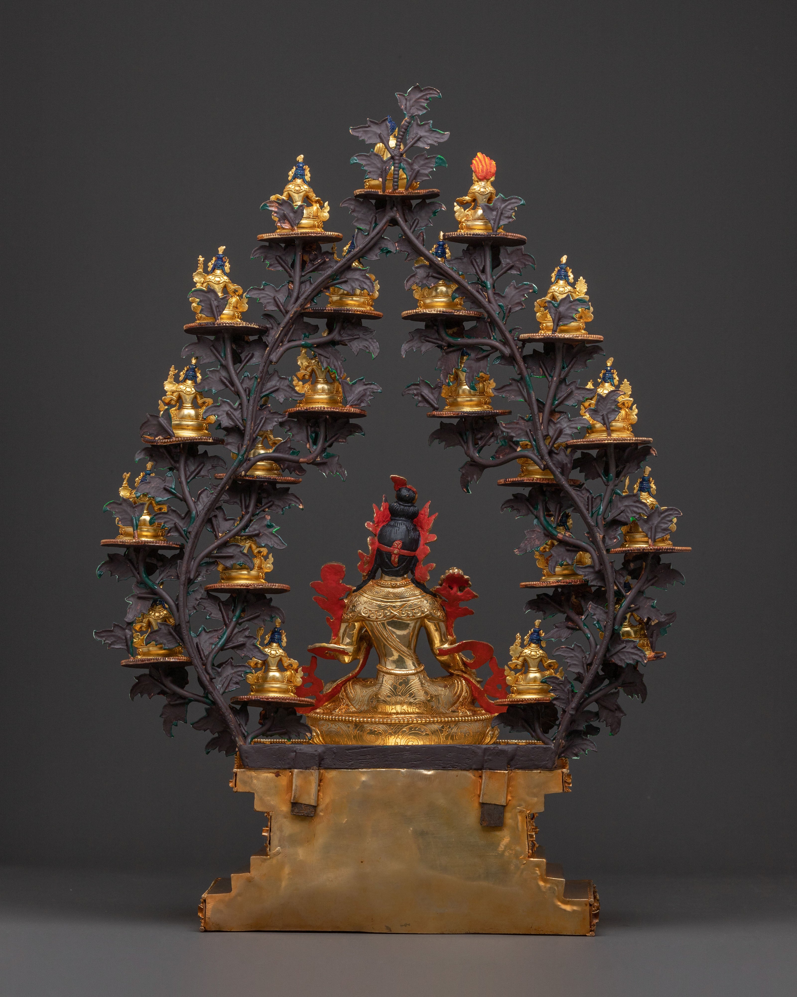 Handcrafted 21 Tara Statue Set | Spiritual Decor