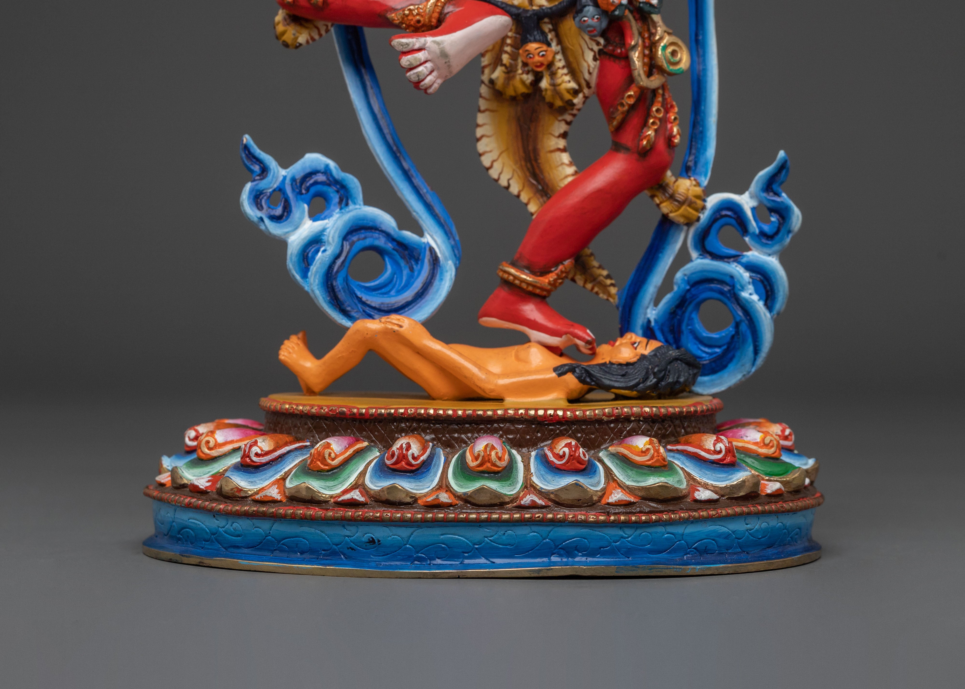 Kurukulla Sacred Figurine | Tibetan Buddhist Decor