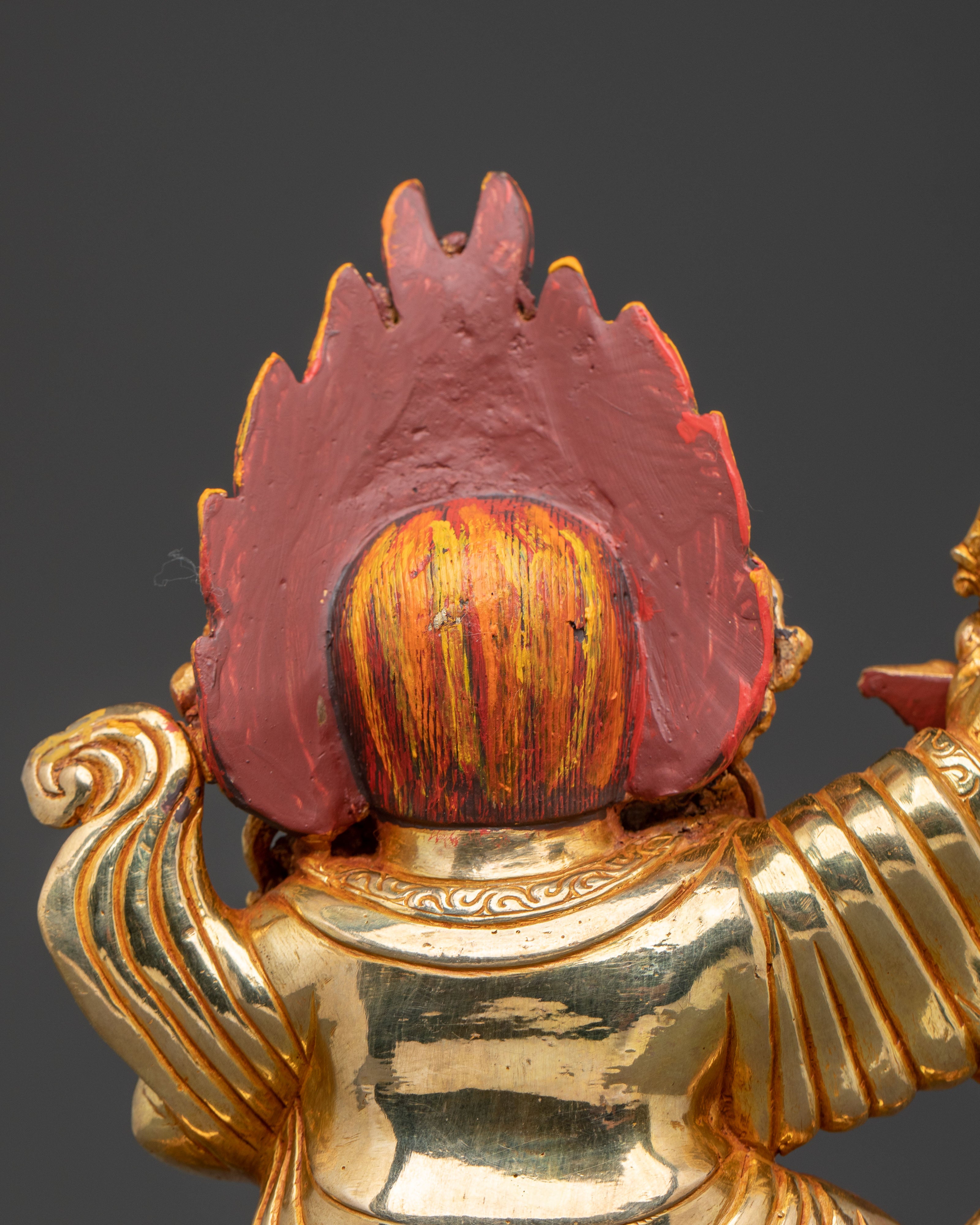 Mahakala Bernagchen Statue | Gilded Copper Art
