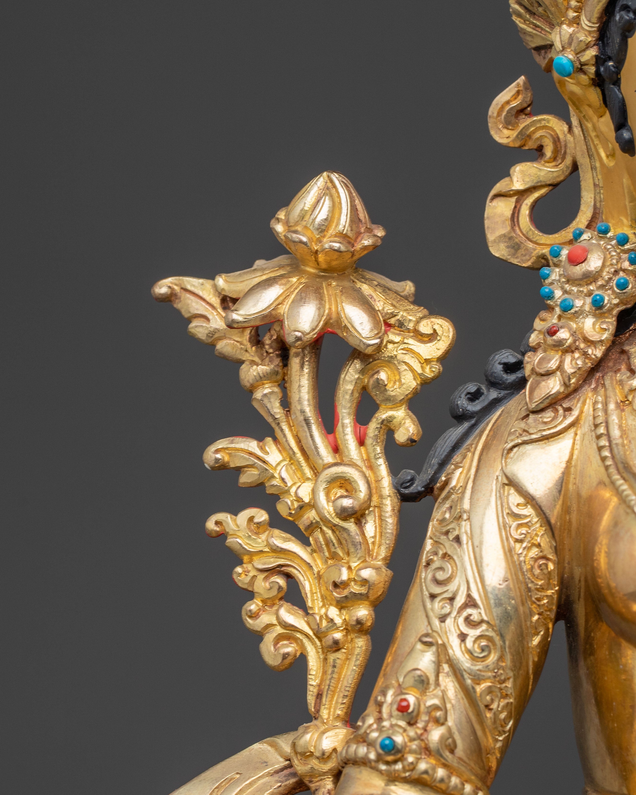 Divine Statue Of Seven Eyes White Tara | Goddess of Compassion