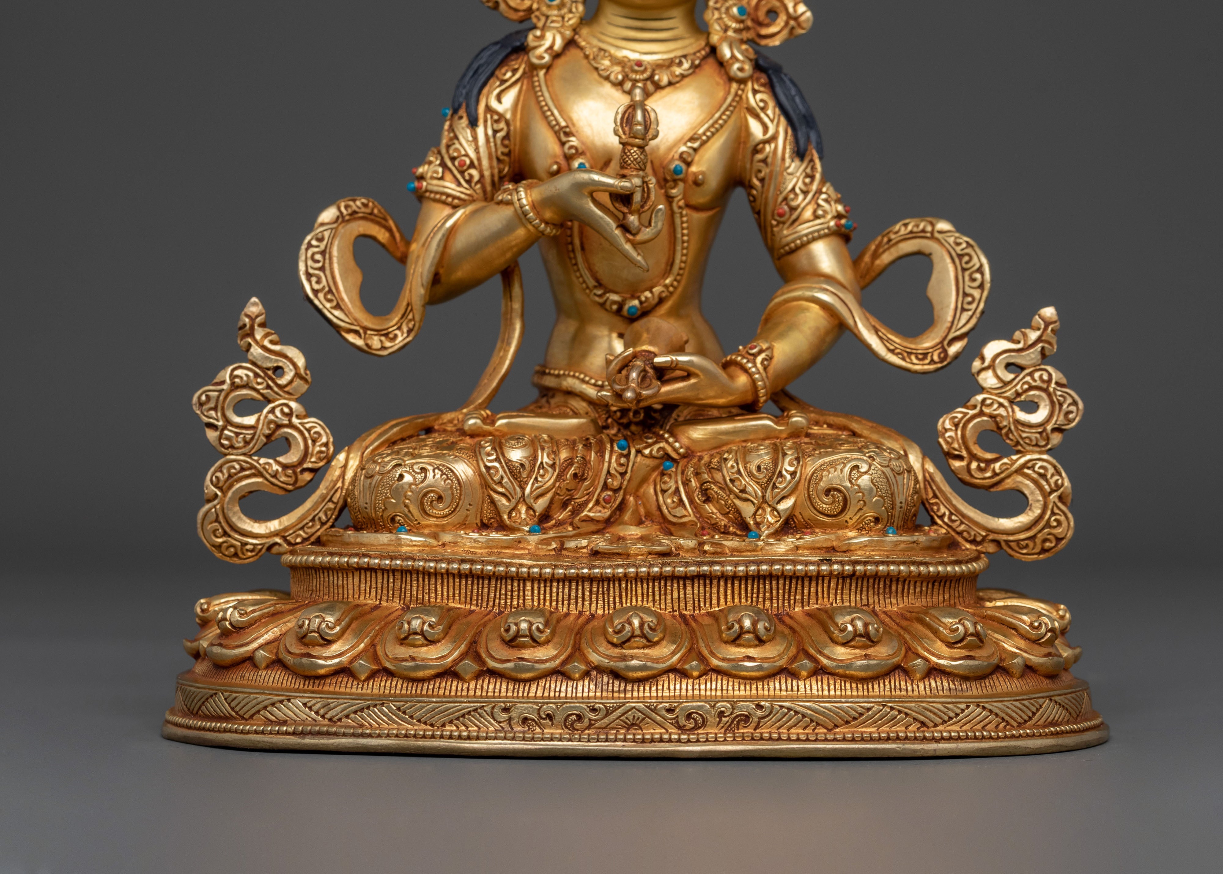 Tantric Deity Vajrasattva Statue | Purification Buddha Sculpture