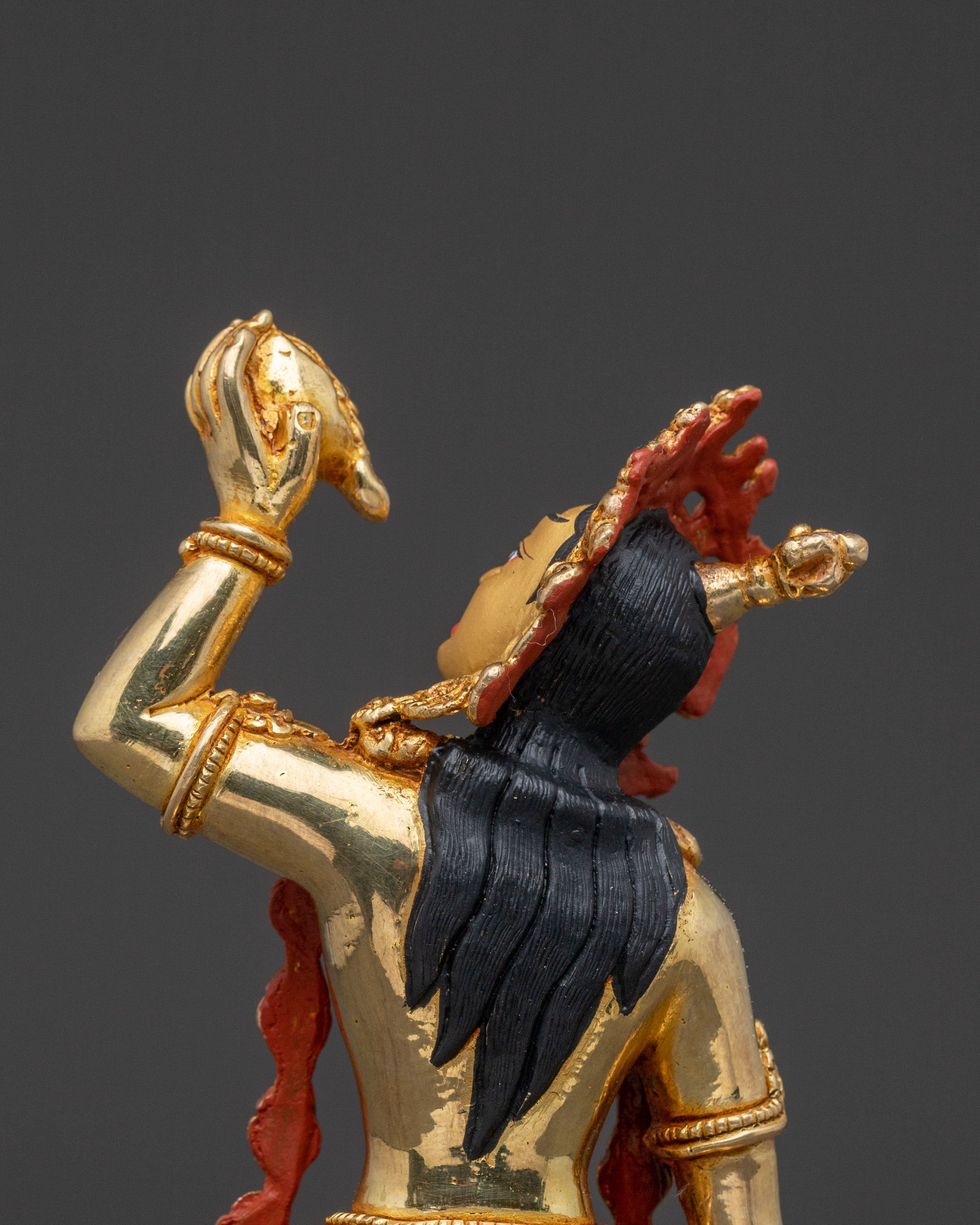 Vajrayogini Golden Statue: Enlightened Wisdom