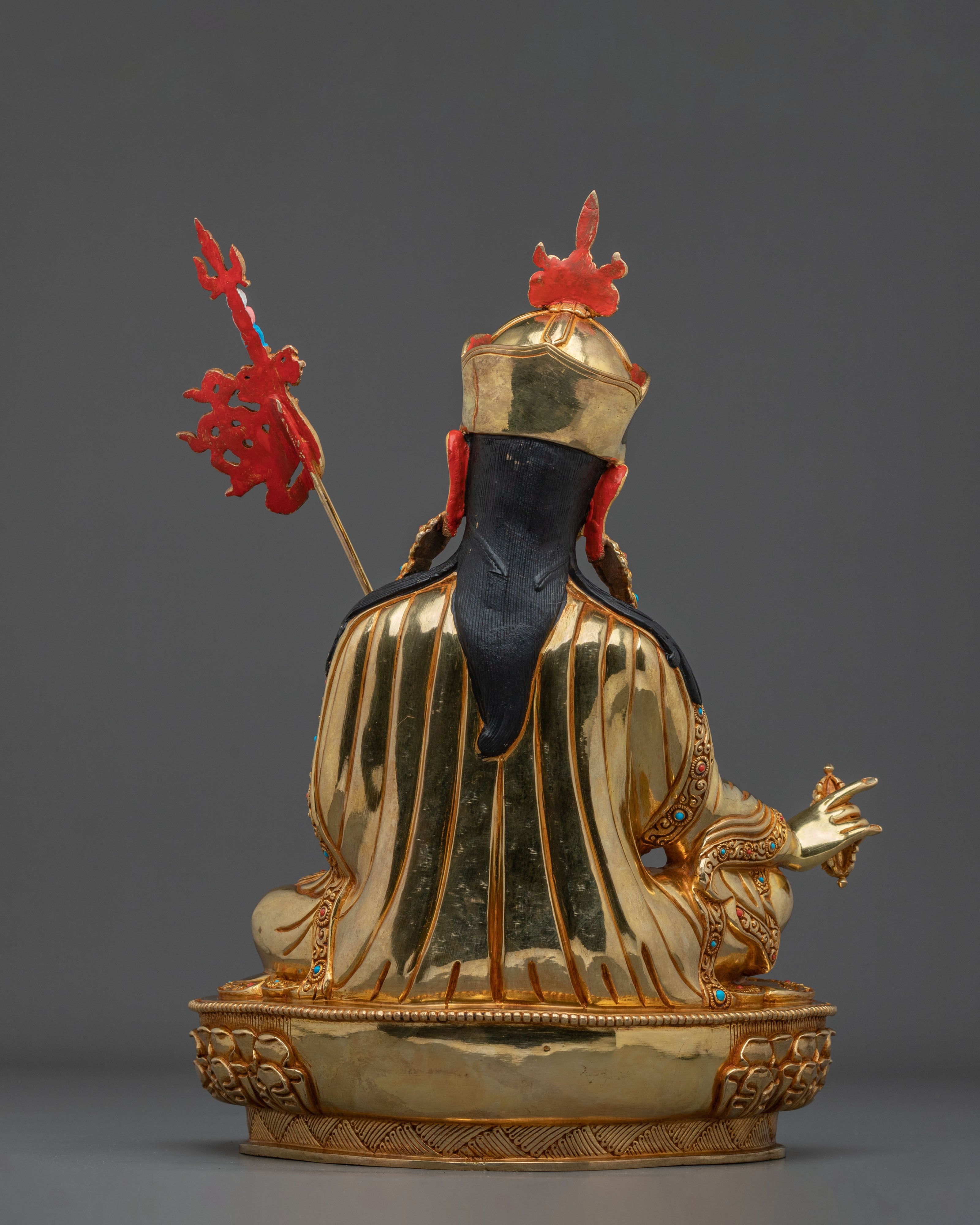 Padmasambhava Sculpture | Tibetan Buddhist Guru Figurine