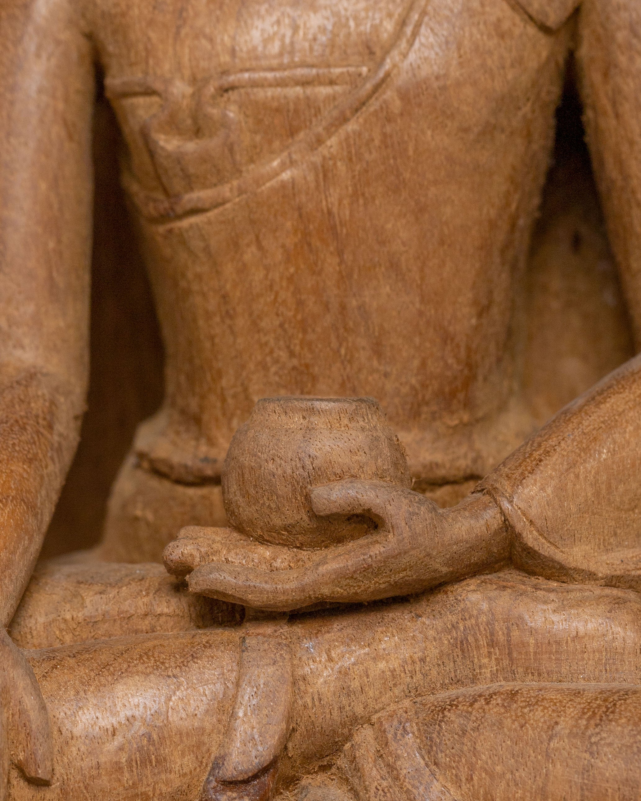 Shakyamuni Buddha Wooden Sculpture | Life of Buddha Carvings