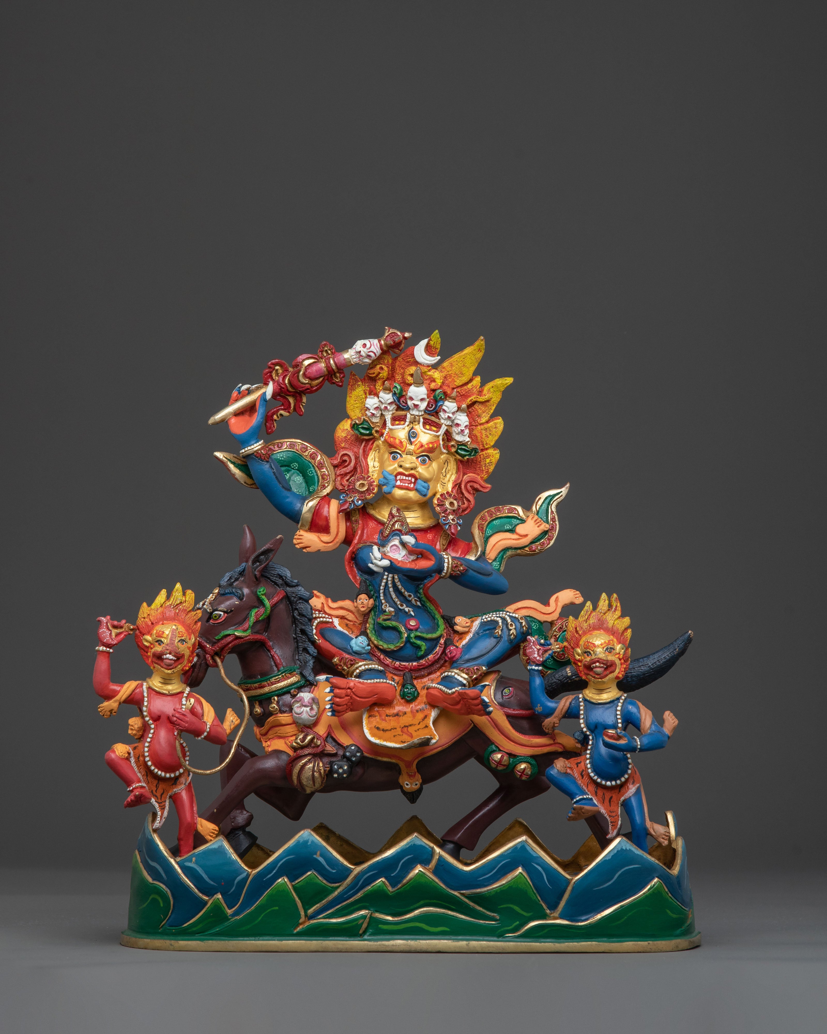 Palden Lhamo Figurine | Tibetan Buddhist Protector