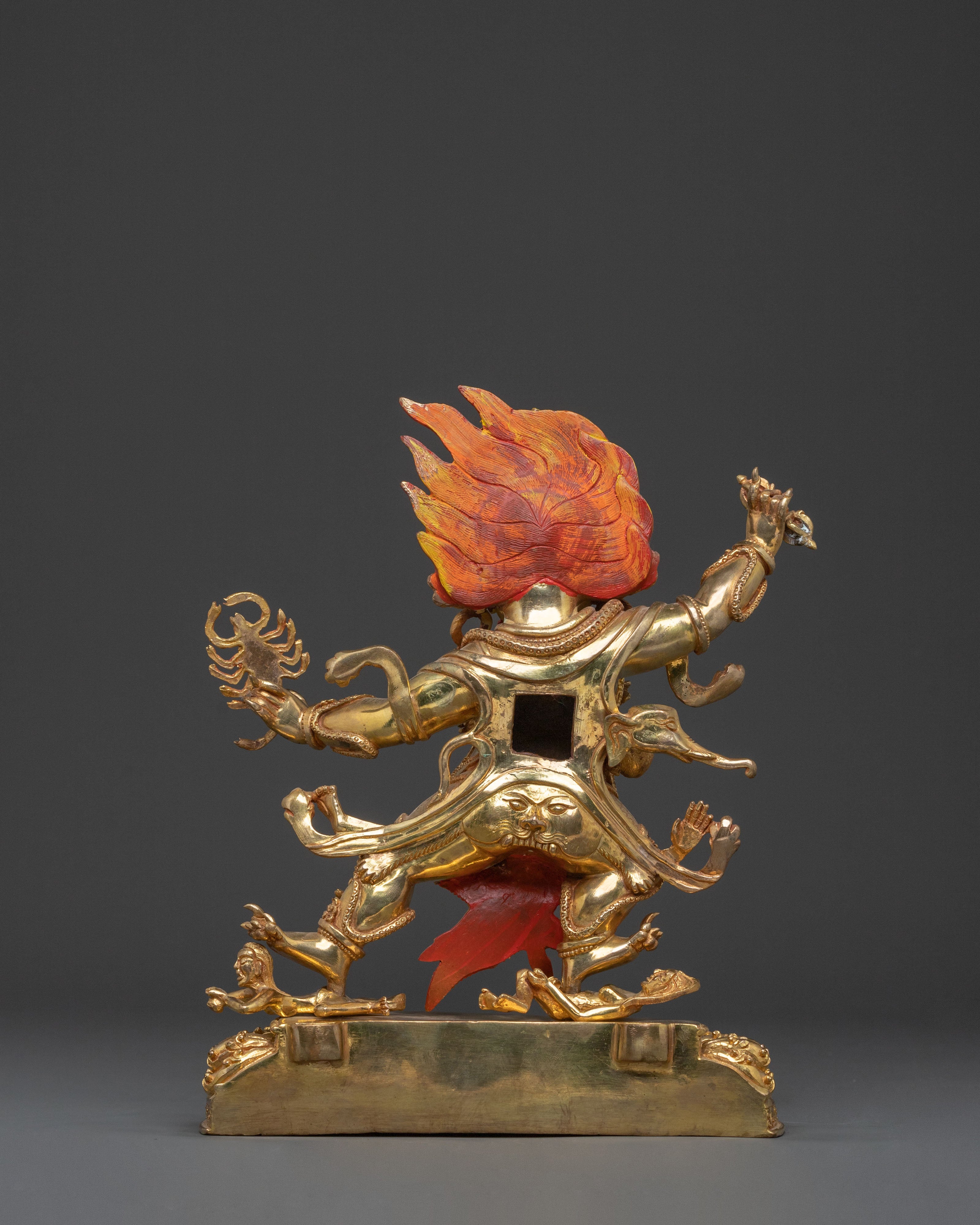Guru Dragpo Statue | Fiery Protector