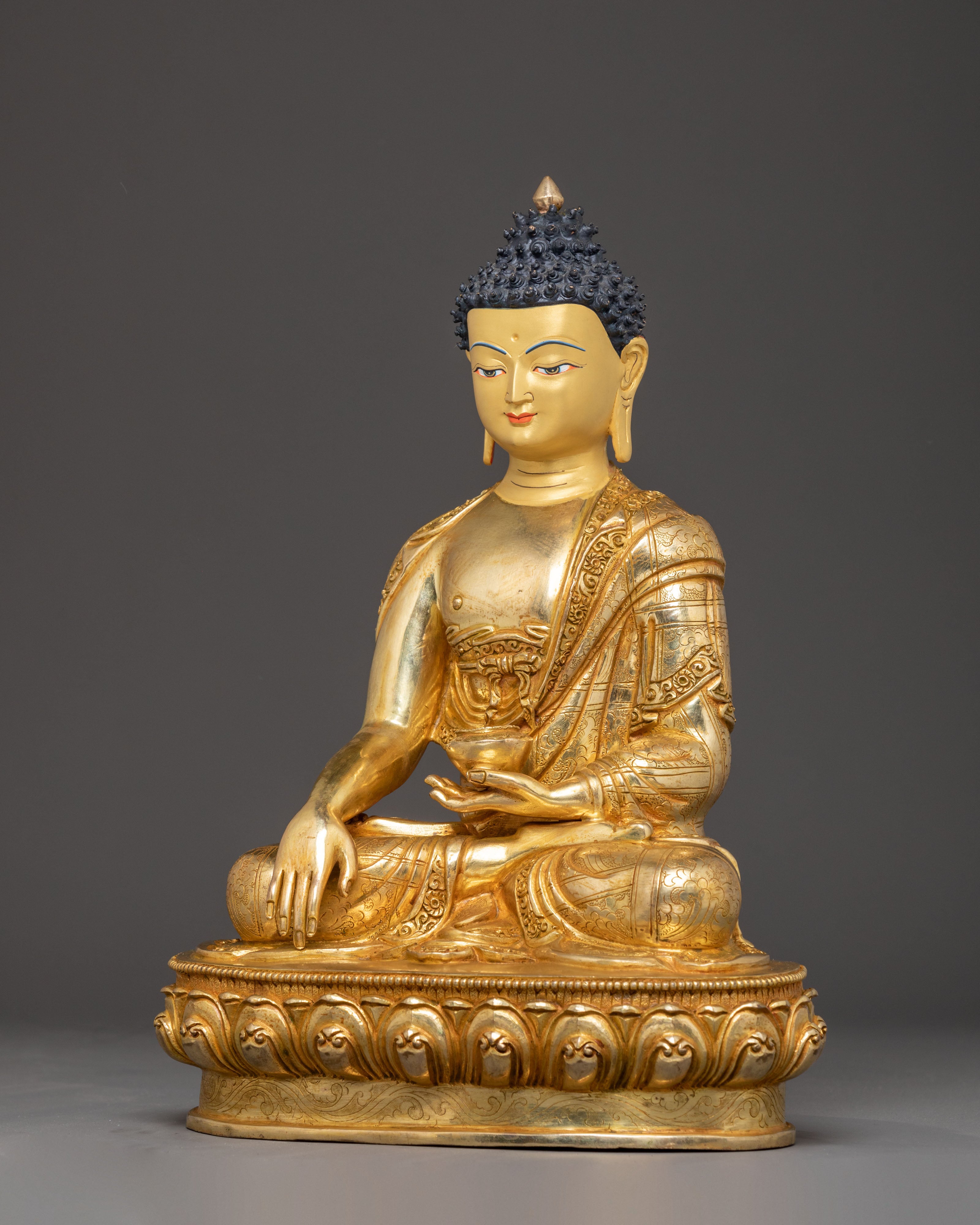 Buddha Dharma Sangha Statue Set | Traditional Buddhist Art