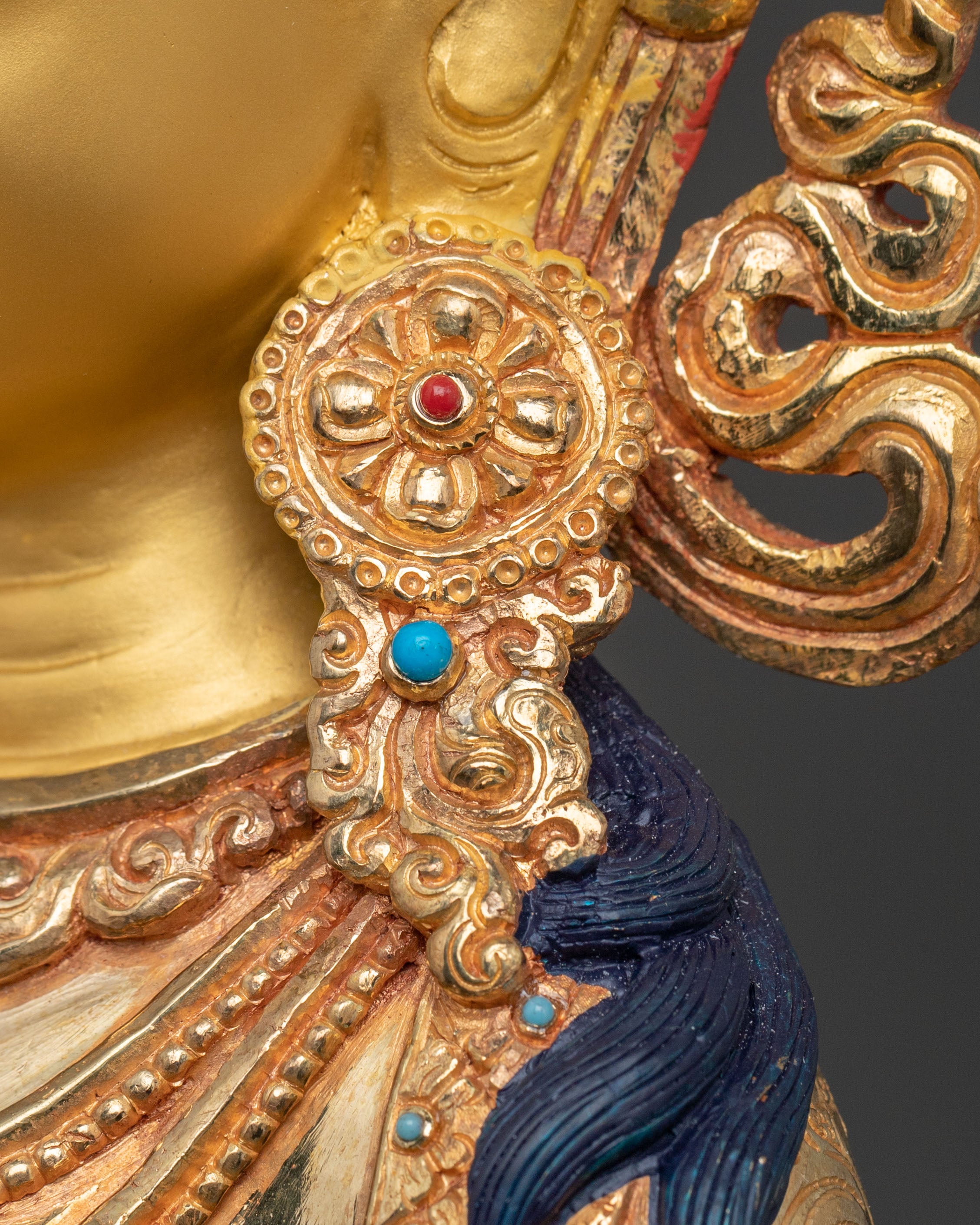 Dukar Golden Statue | Meditation Figure