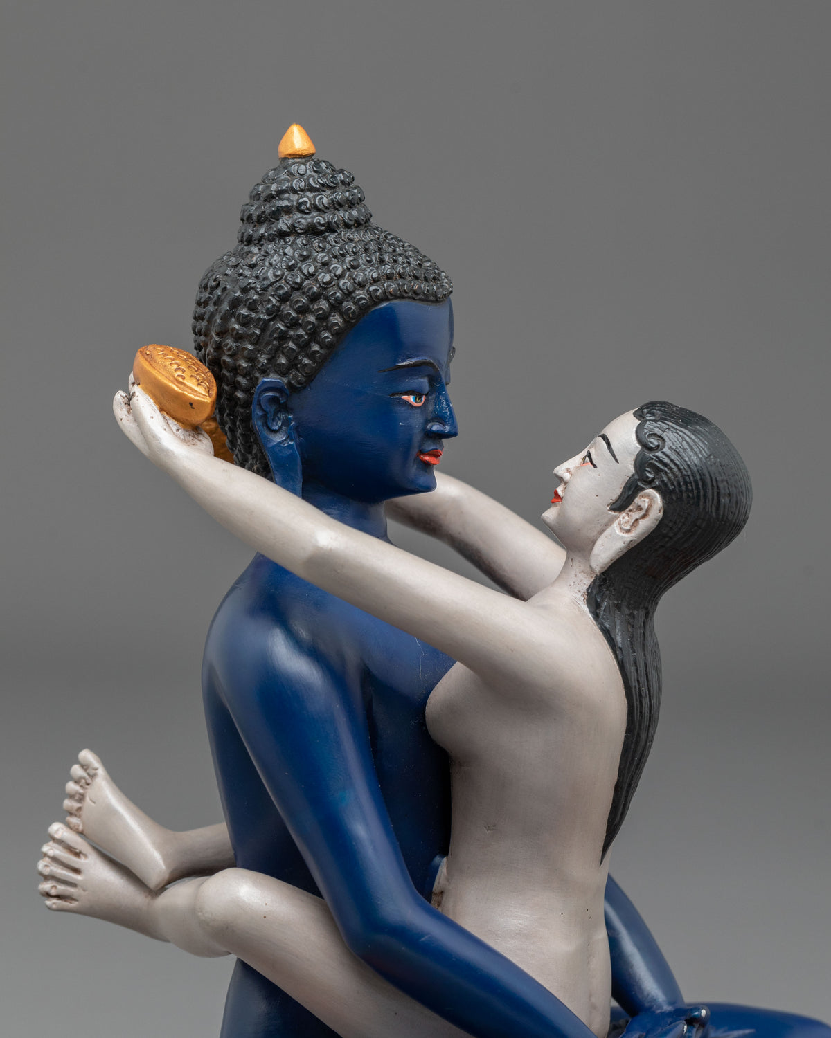 Samantabhadra Primordial Buddha Statue with Consort