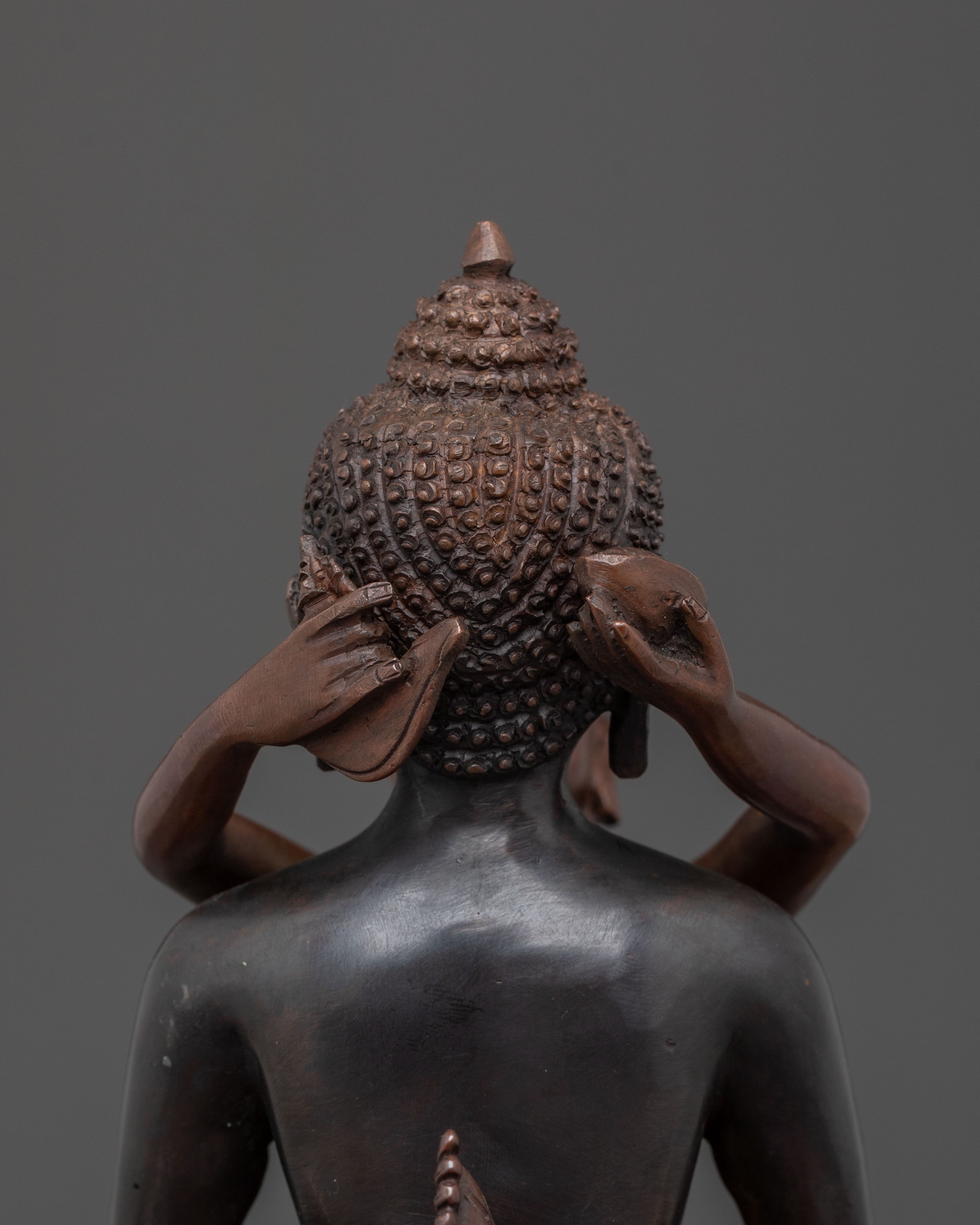 Handcrafted Samantabhadra with Consort Statue