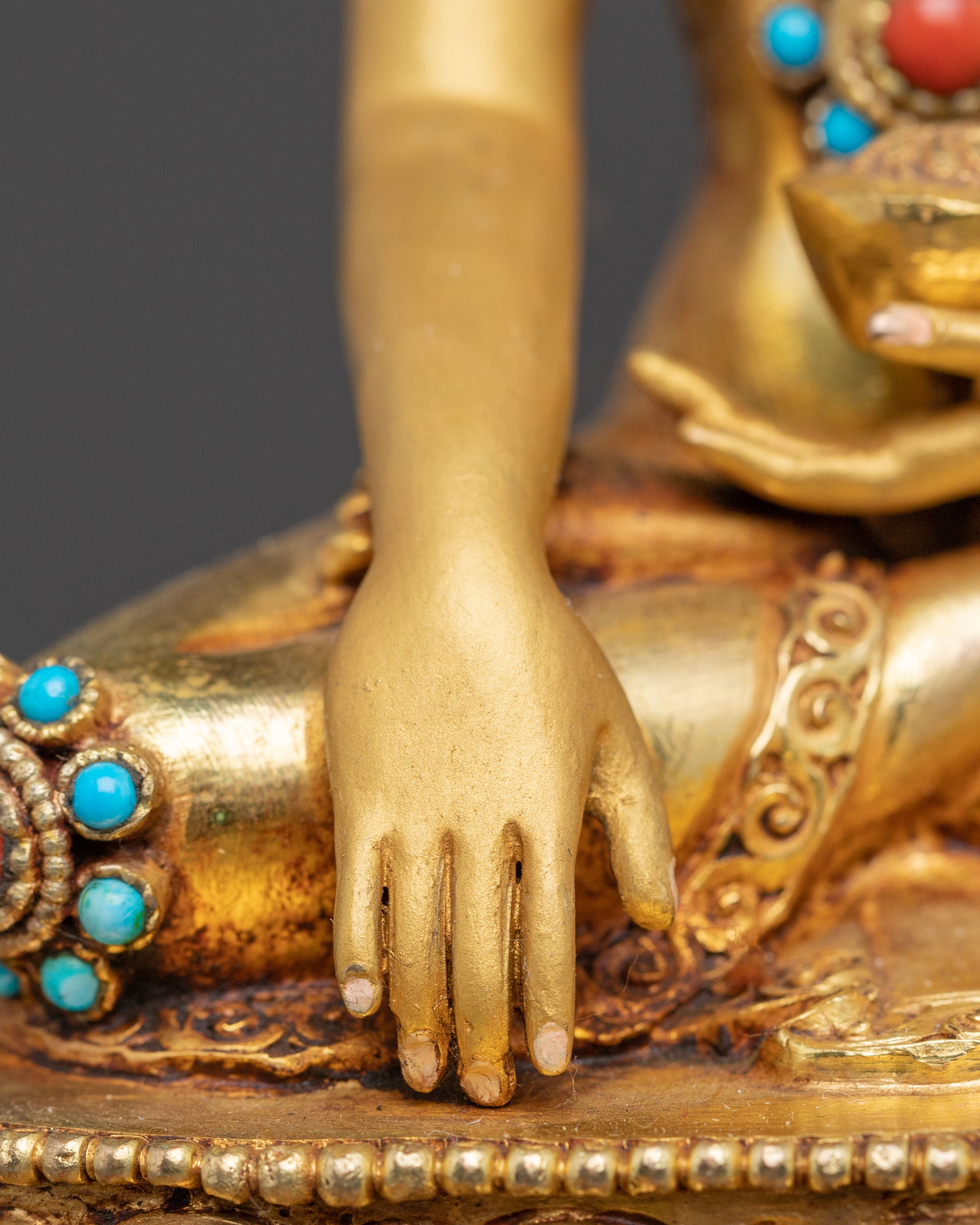 Handmade Shakyamuni Buddha Statue with Knowledge