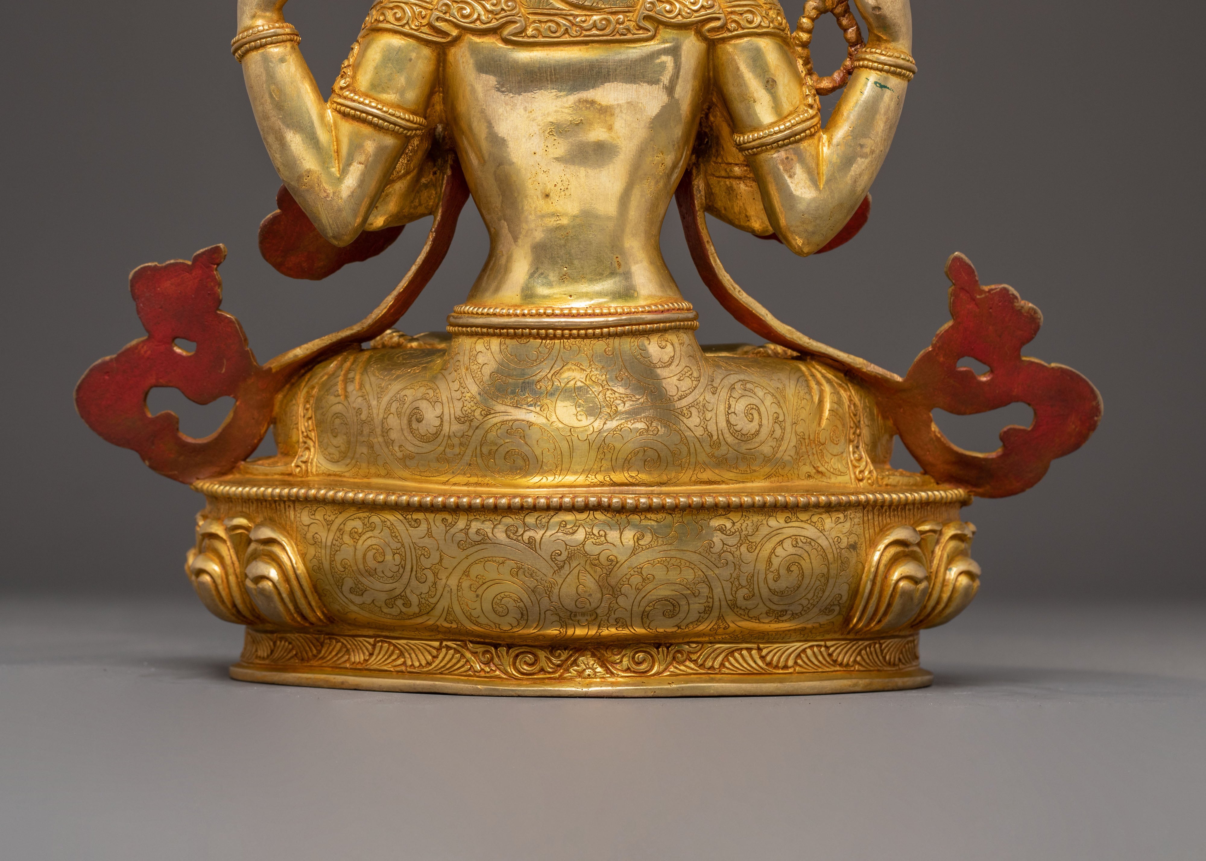 Radiant Chenrezig Handcrafted Statue | Bodhisattva Avalokiteshvara