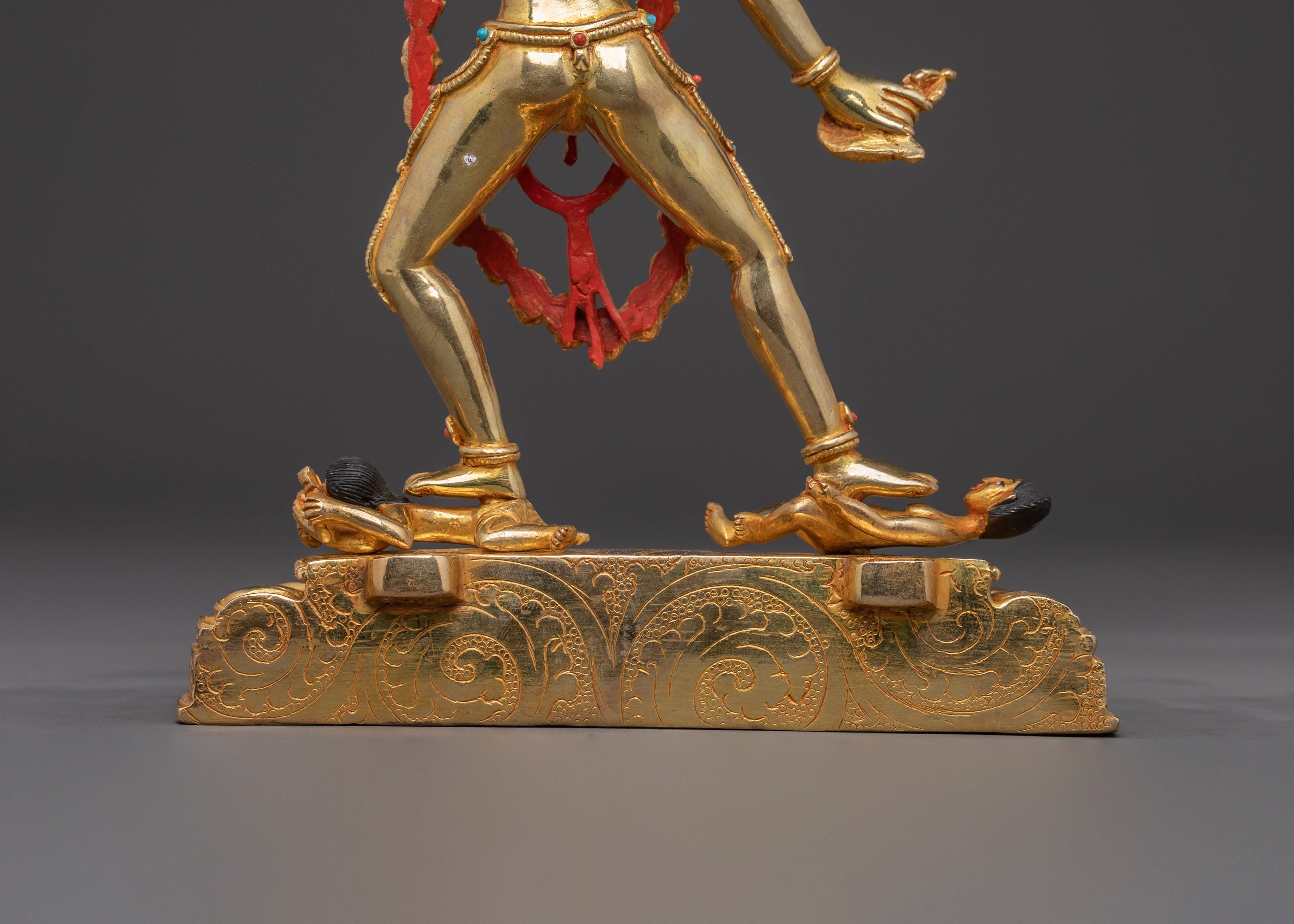 Vajrayogini Tantric Statue | Handcrafted 24K Gold Gilded Statue