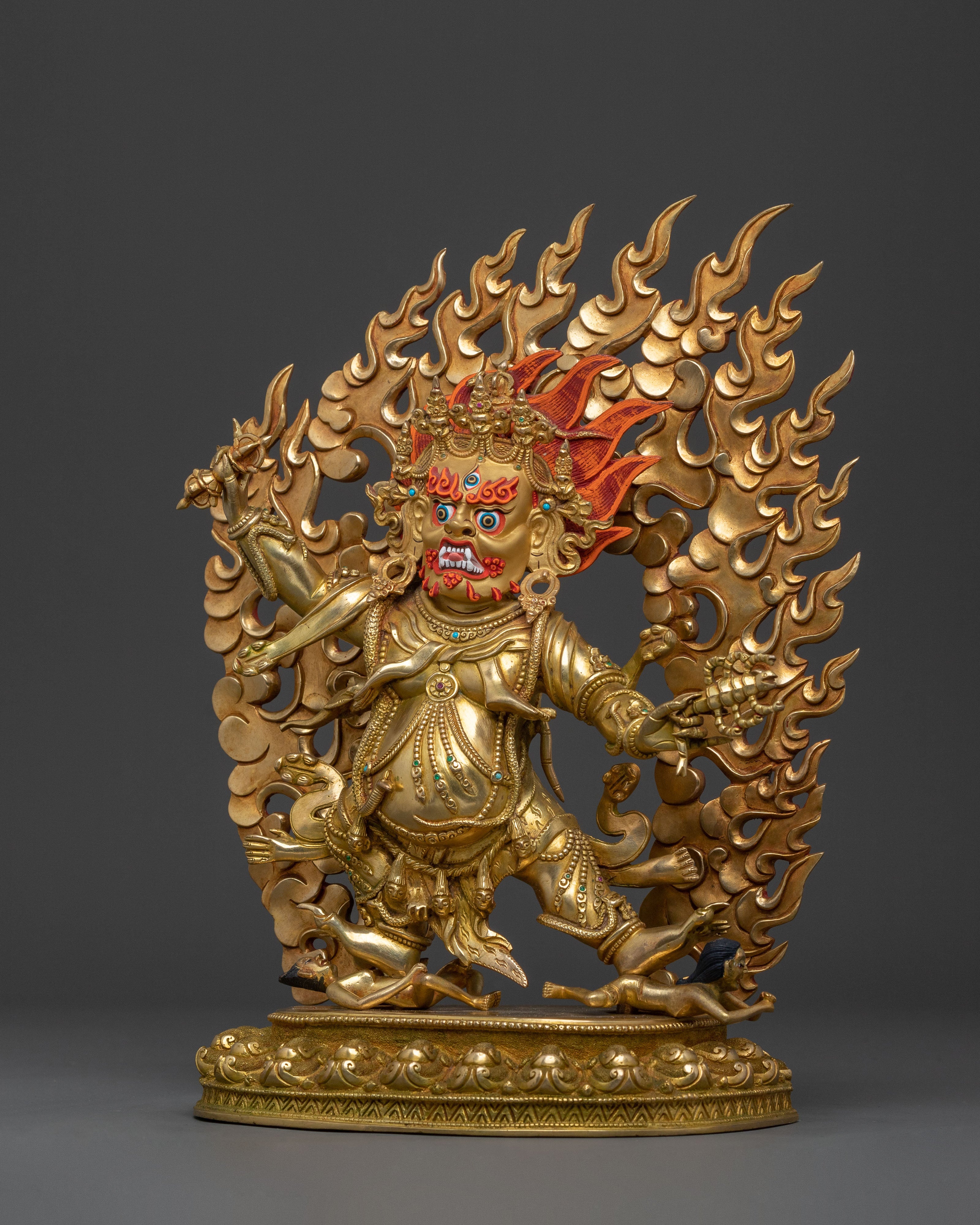 Guru Dragpo Statue: Wrathful Power