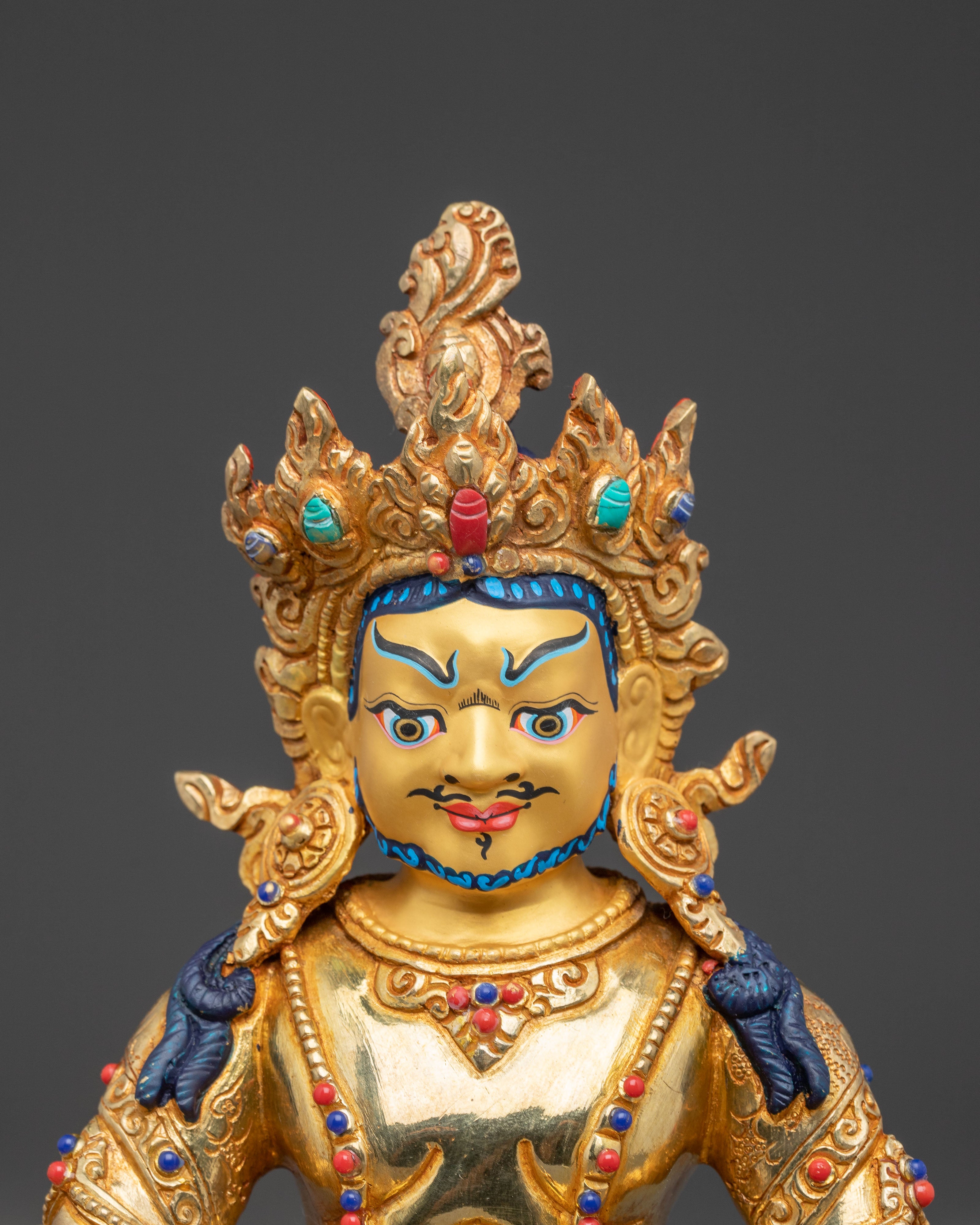 Dzambhala Statue: Promotes Quick Action and Generosity