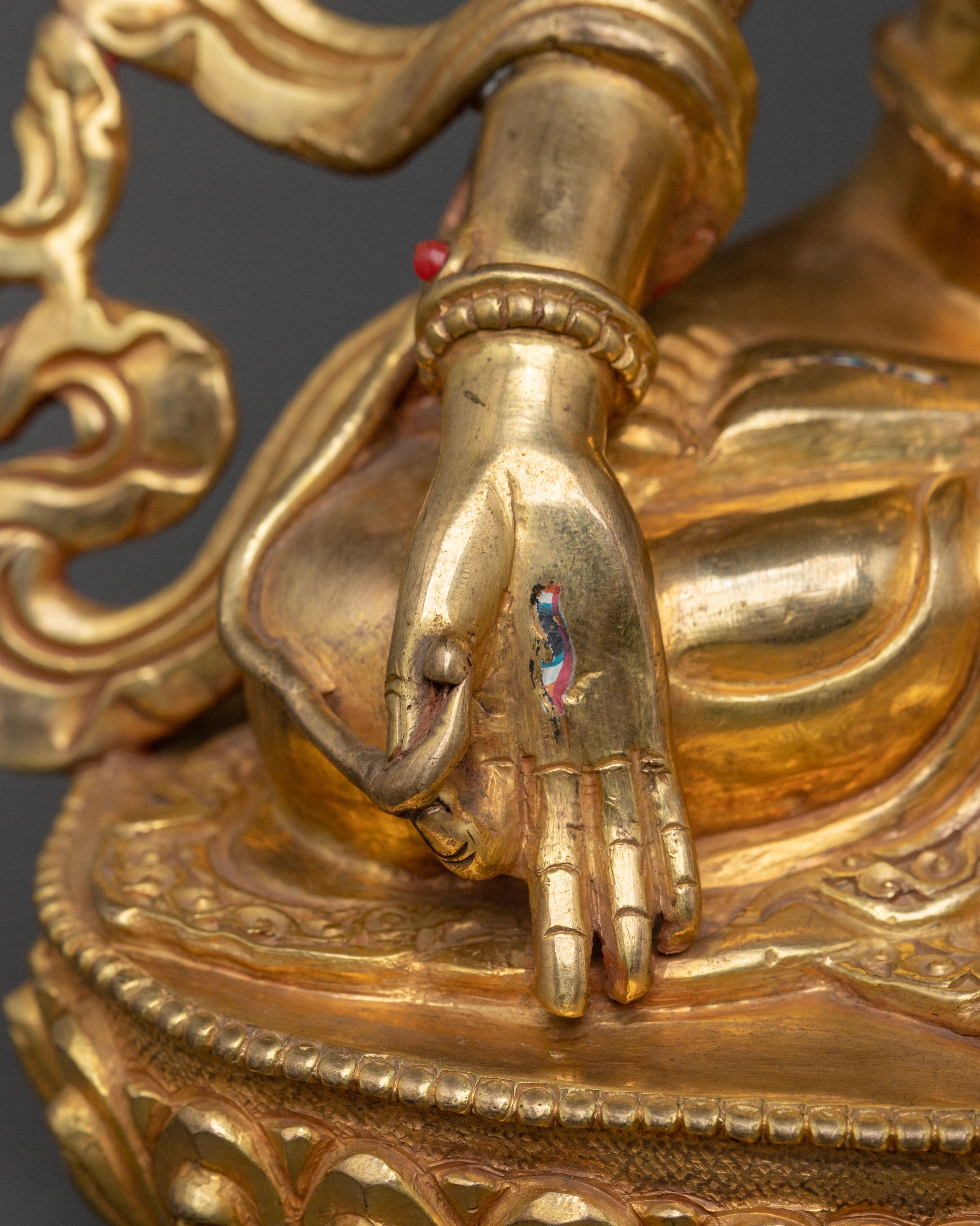Sacred White Tara Statue | Goddess of Longevity