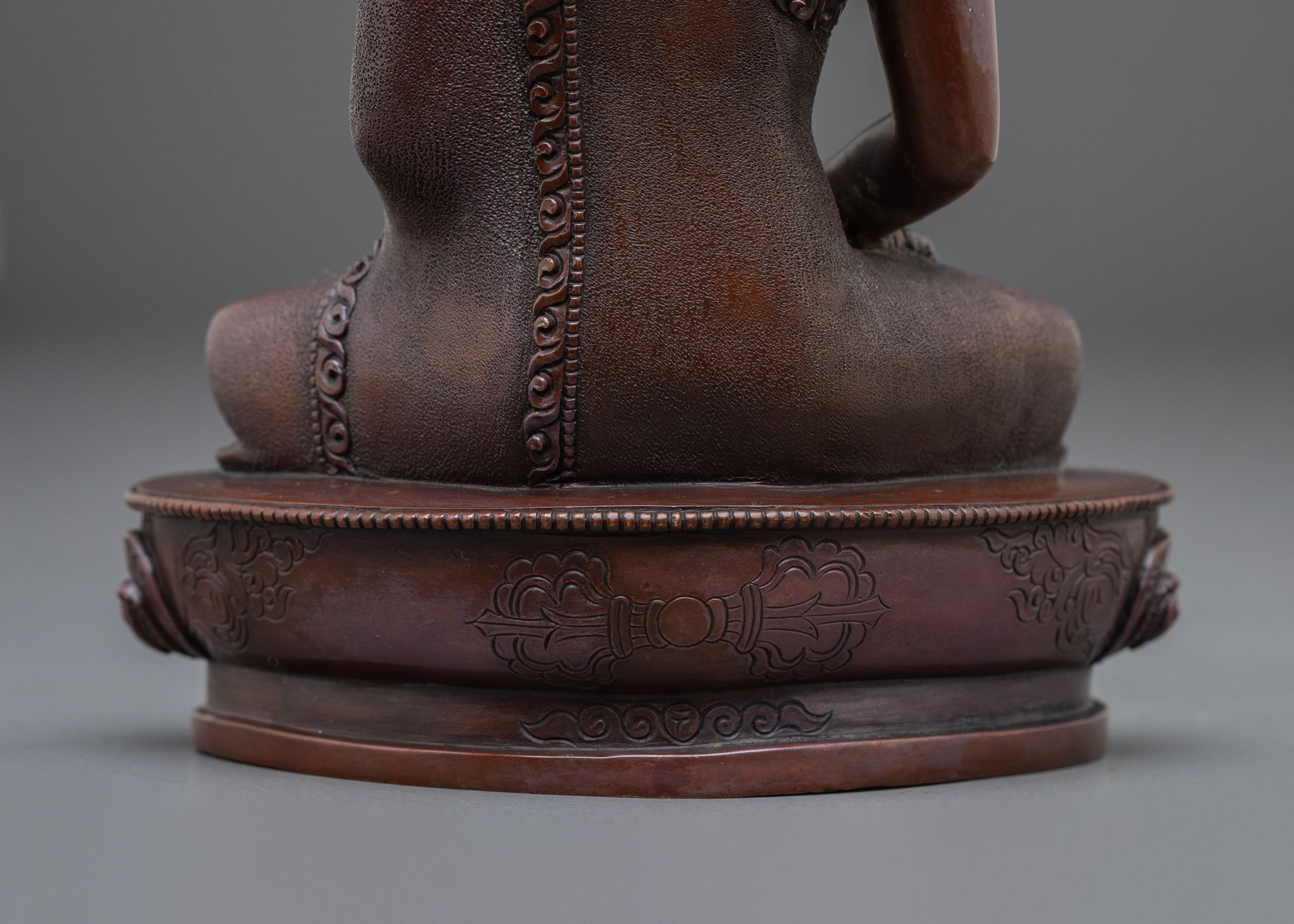 Amitabha Buddha Sculpture | Oxidized Serenity