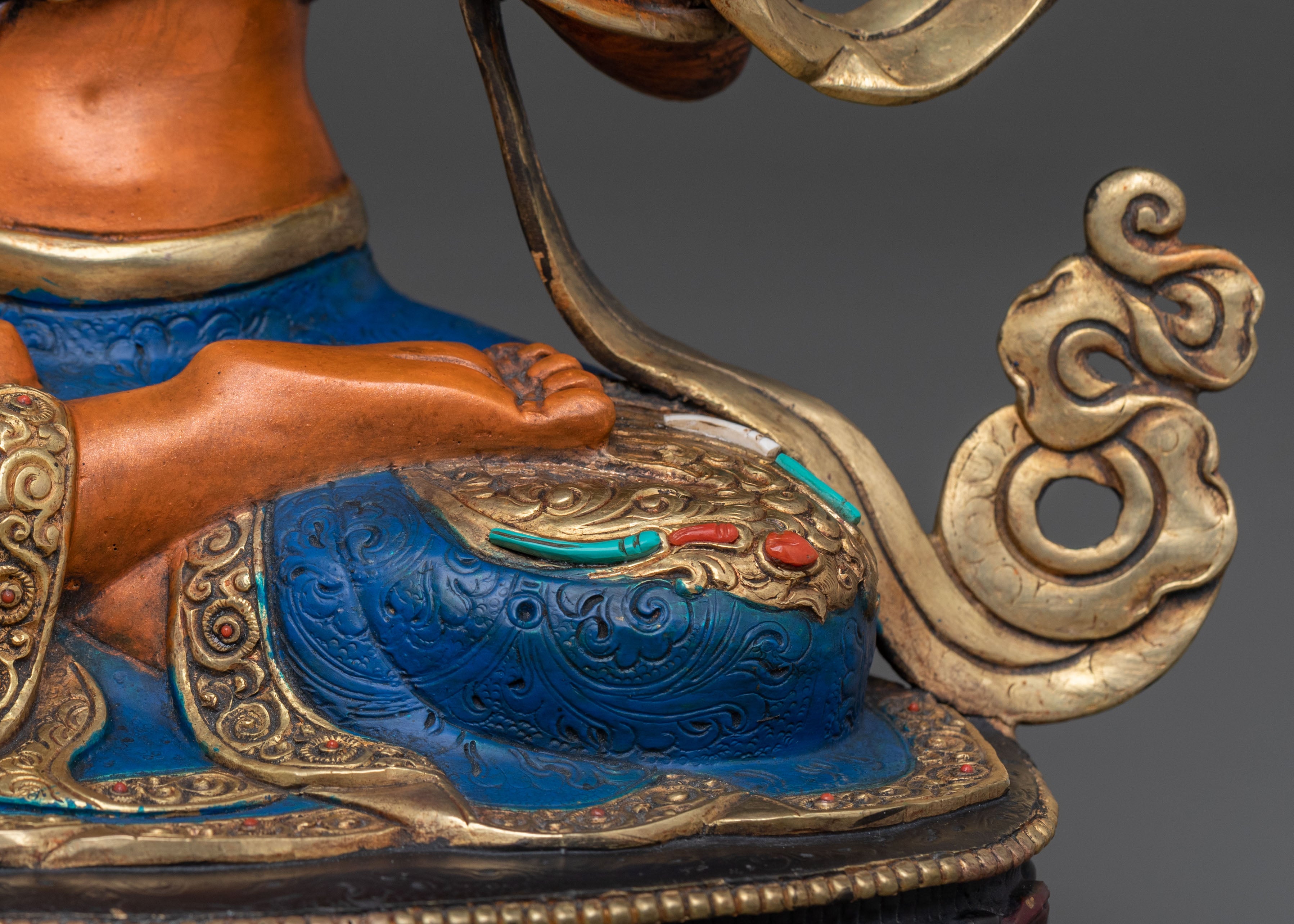 Tibetan Bodhisattva Manjushri Wisdom Statue