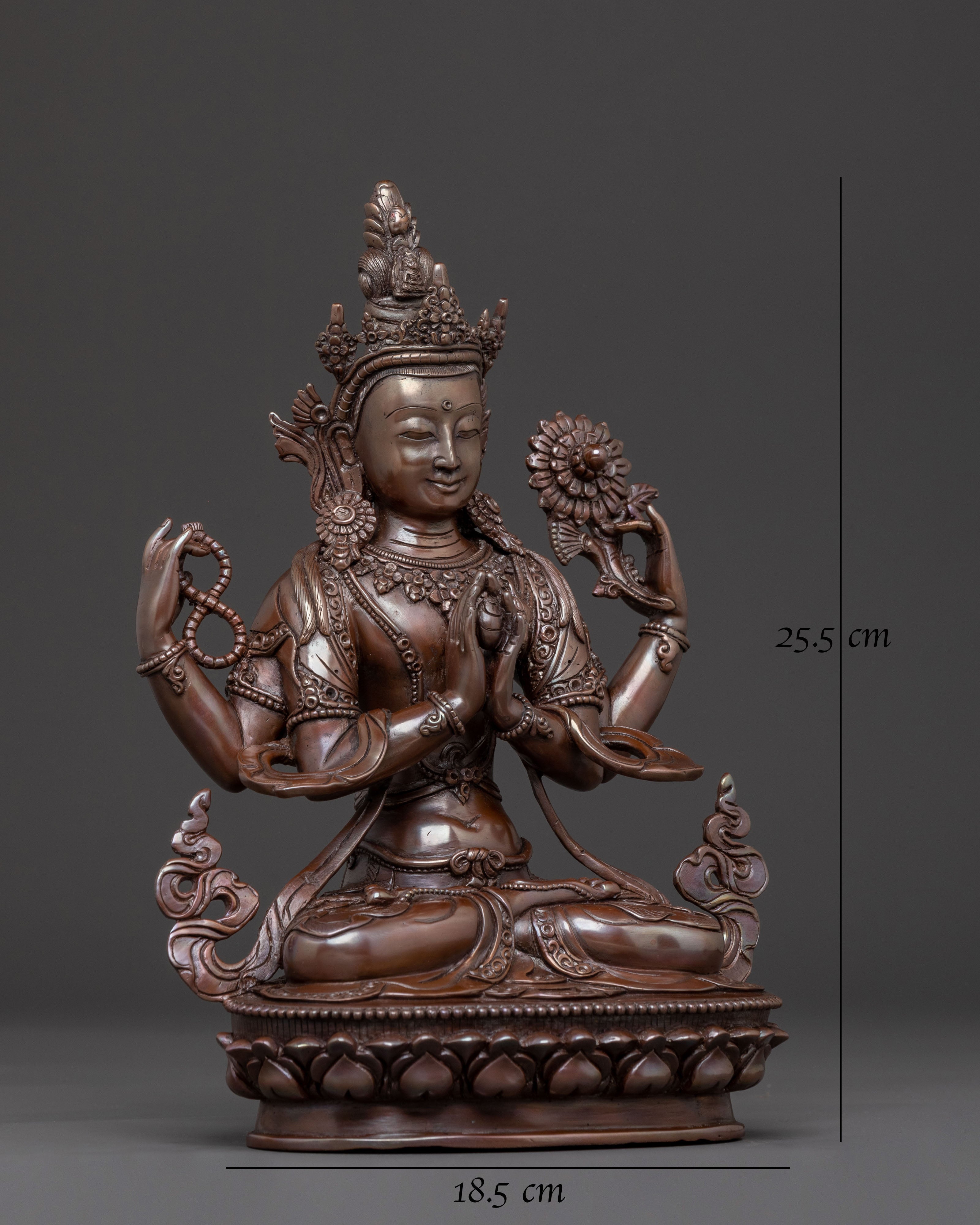 Protector Chenrezig Spiritual Statue of Compassion