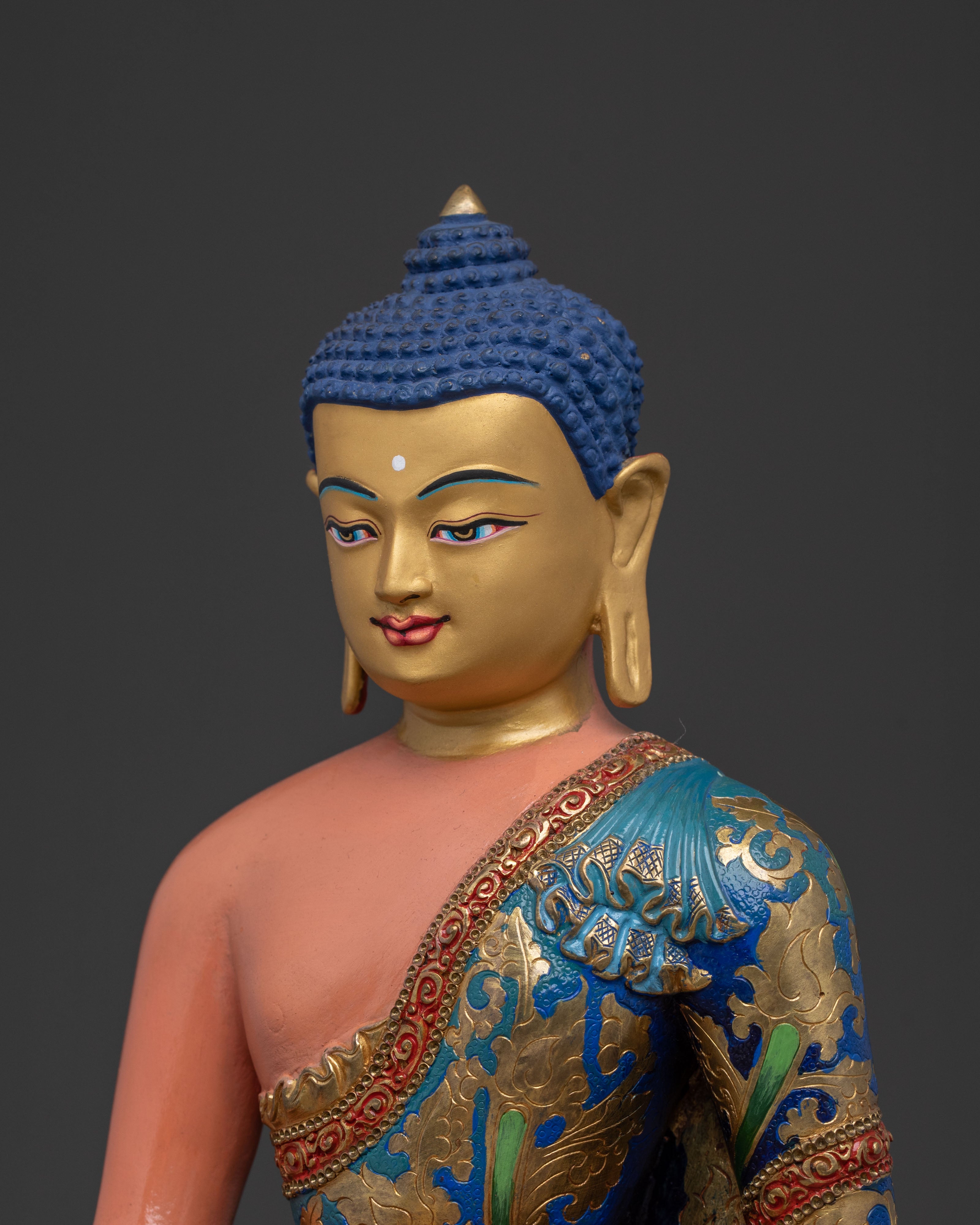 Copper Statue of Historical Buddha Shakyamuni