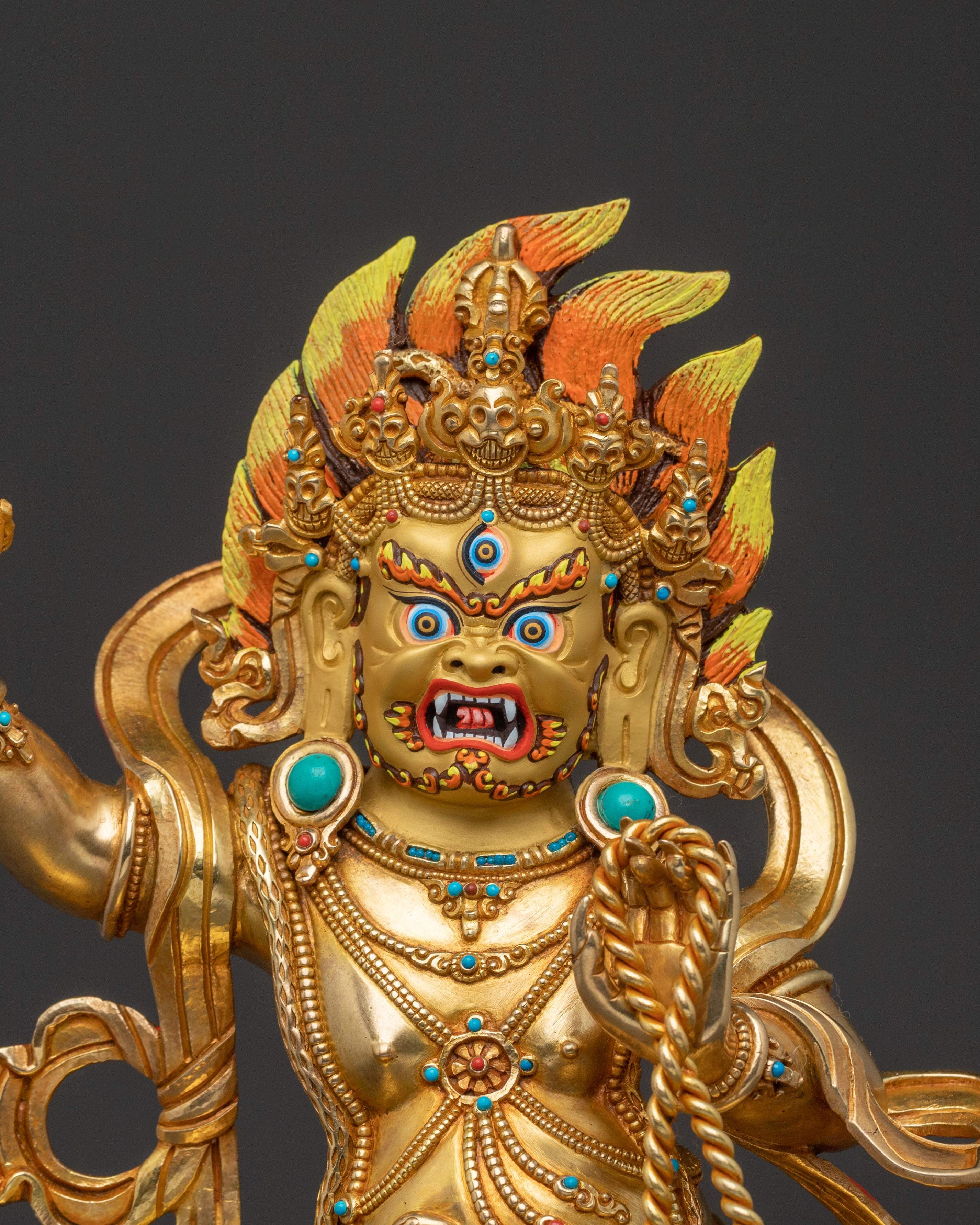 Vajrapani Traditional Statue | Spiritual Figure for Altar Decor