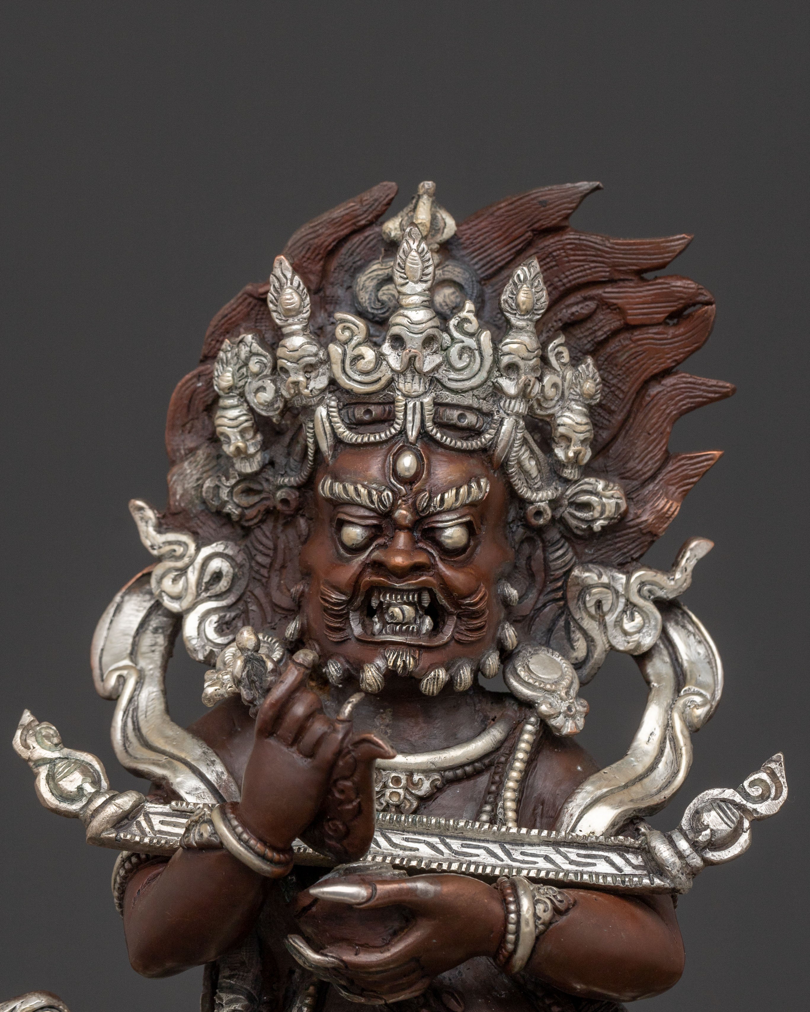 Shakya Mahakala Copper Statue | Compassionate Icon