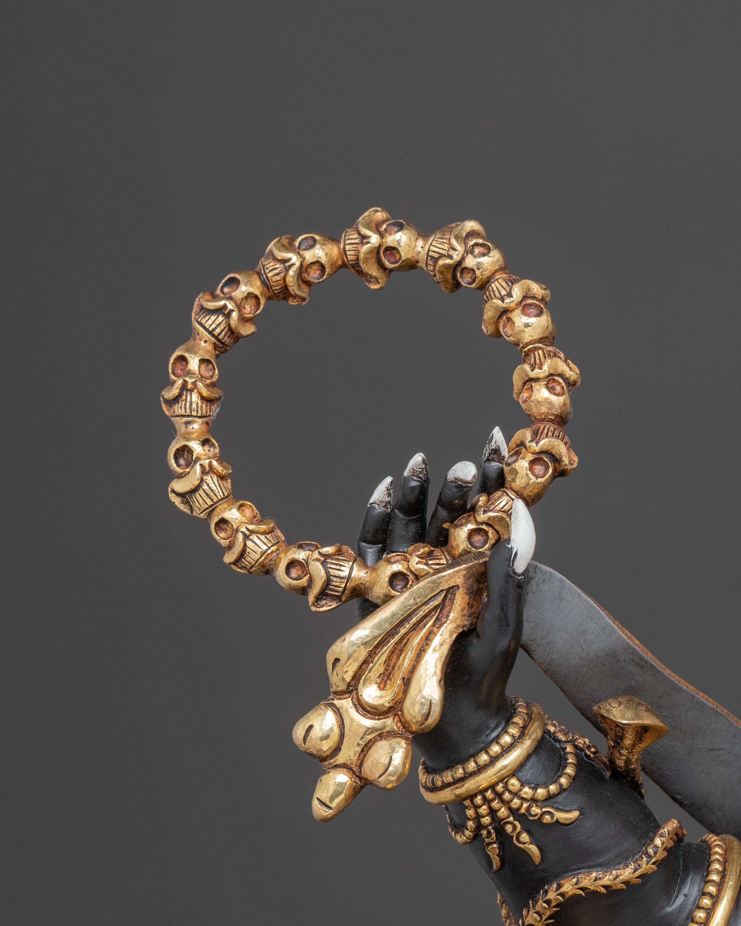 Handmade Magnificent Statue of Six-Armed Mahakala