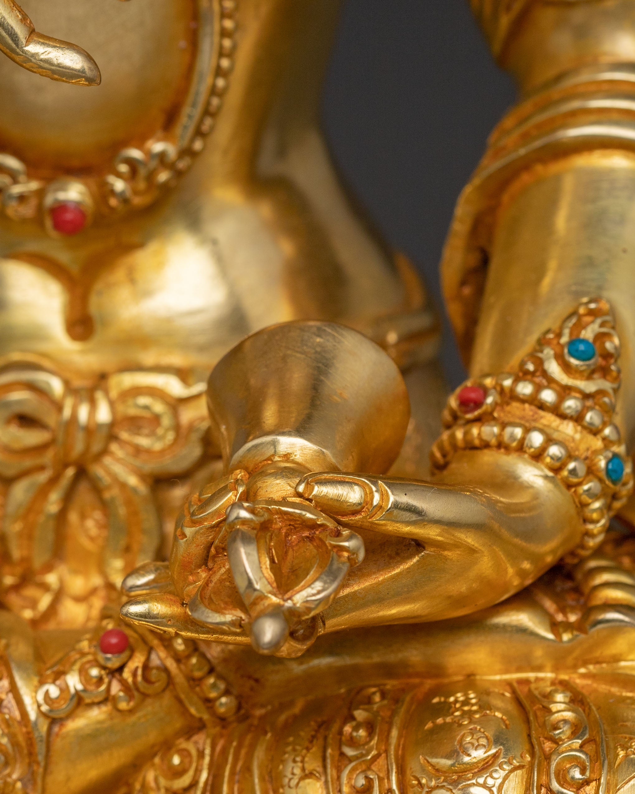 Vajrasattva Handcrafted Meditation Statue