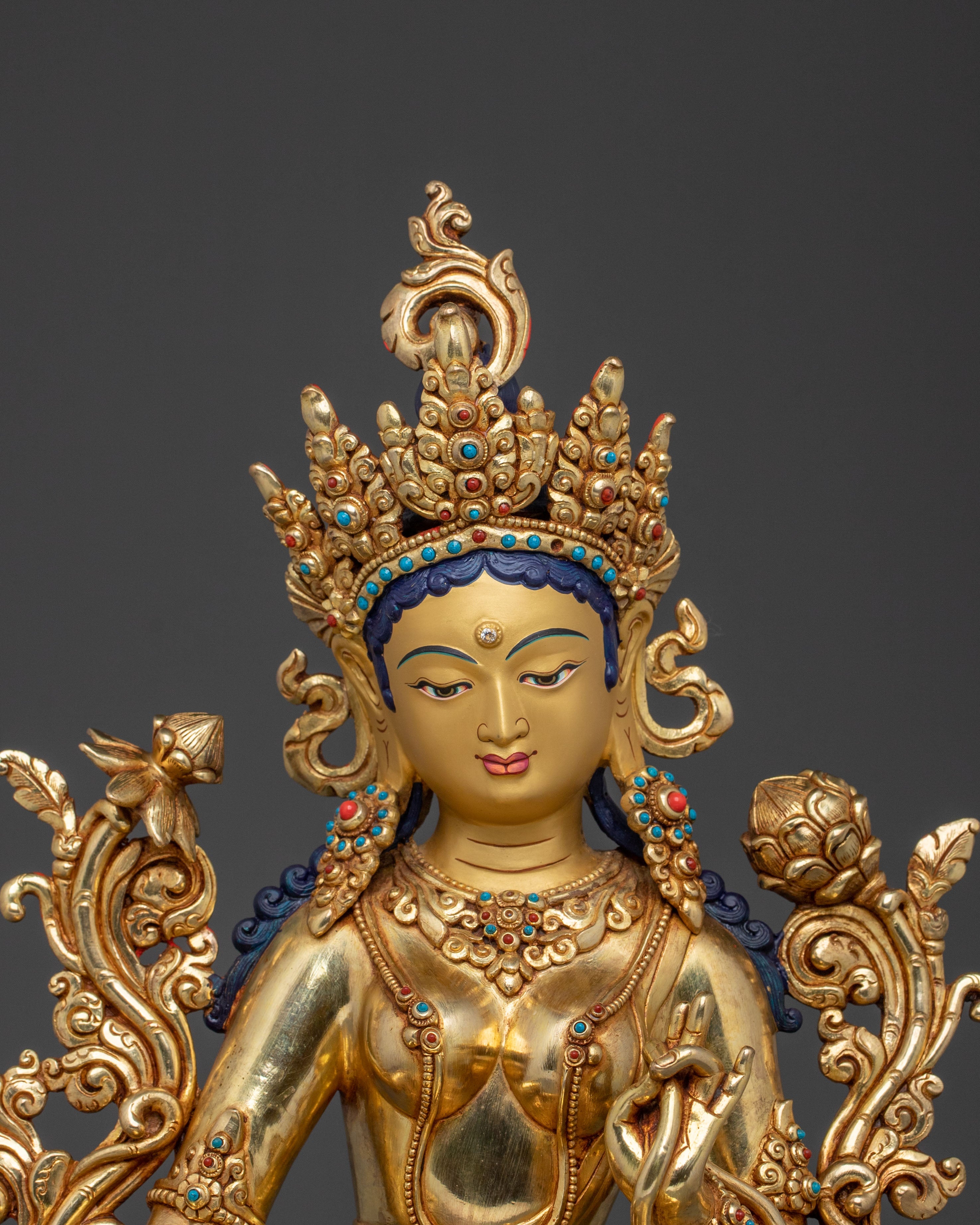 Green Tara Statue | Goddess of Compassion