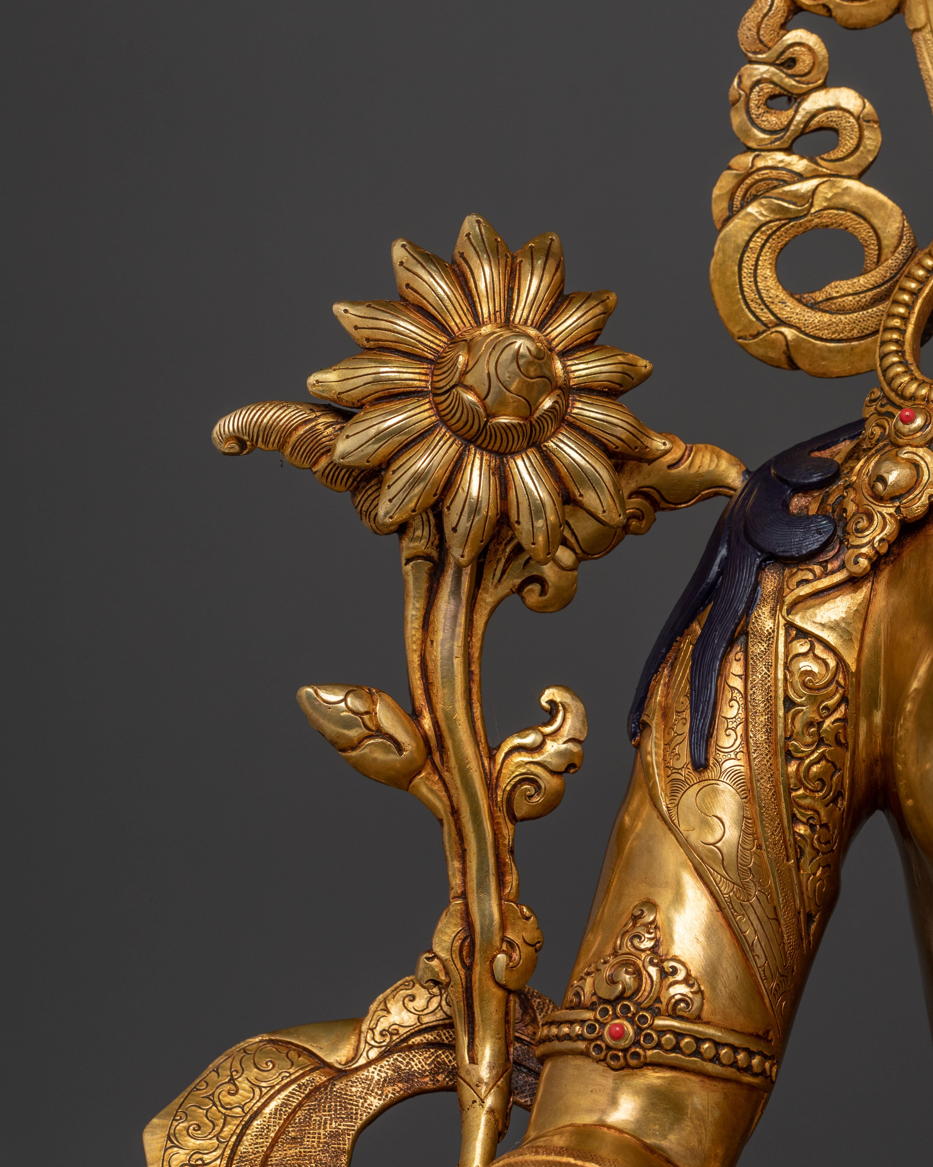 White Tara Statue: Goddess of Longevity