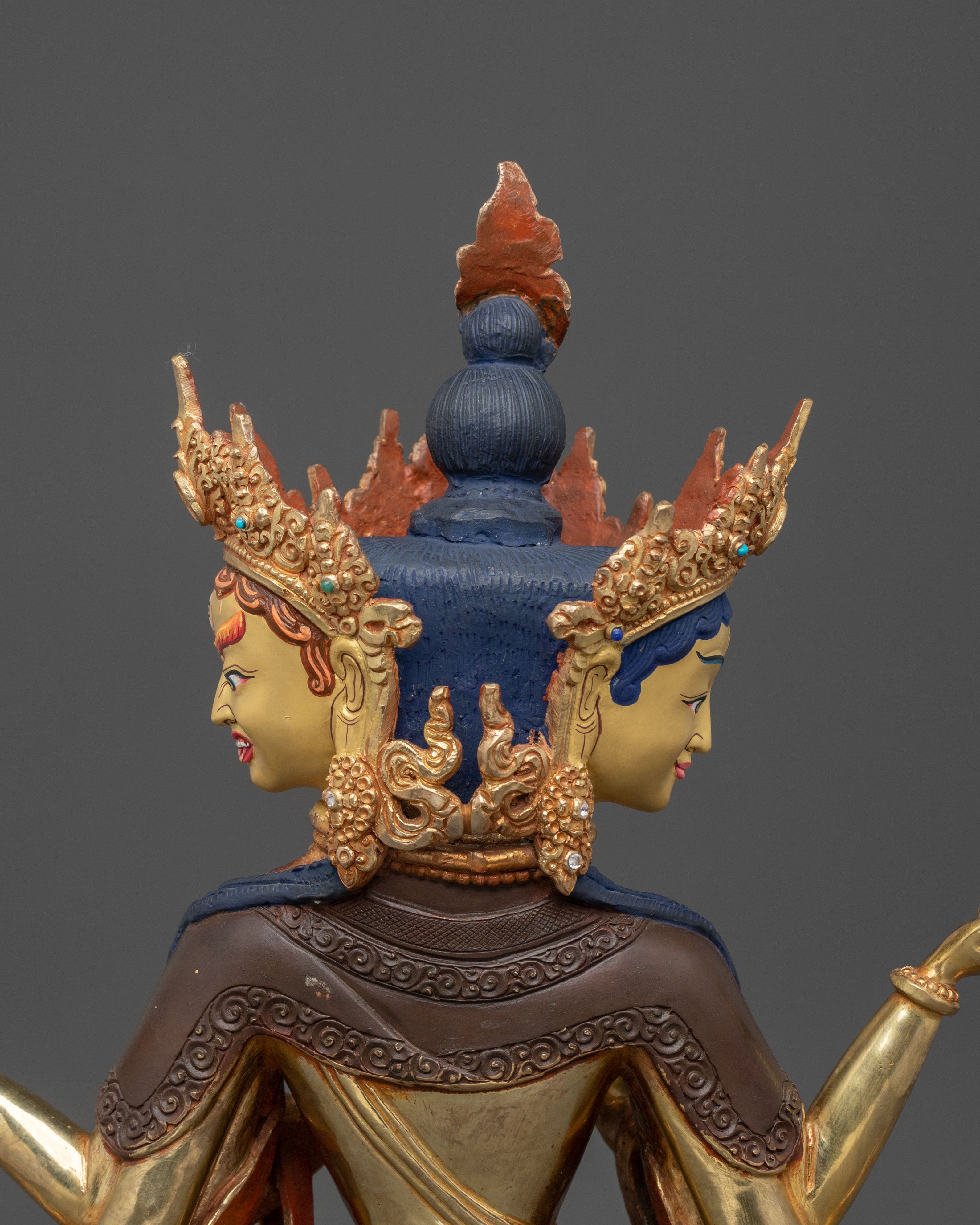 Dakini Namgyalma Statue | 24K Gold Gilded Figurine